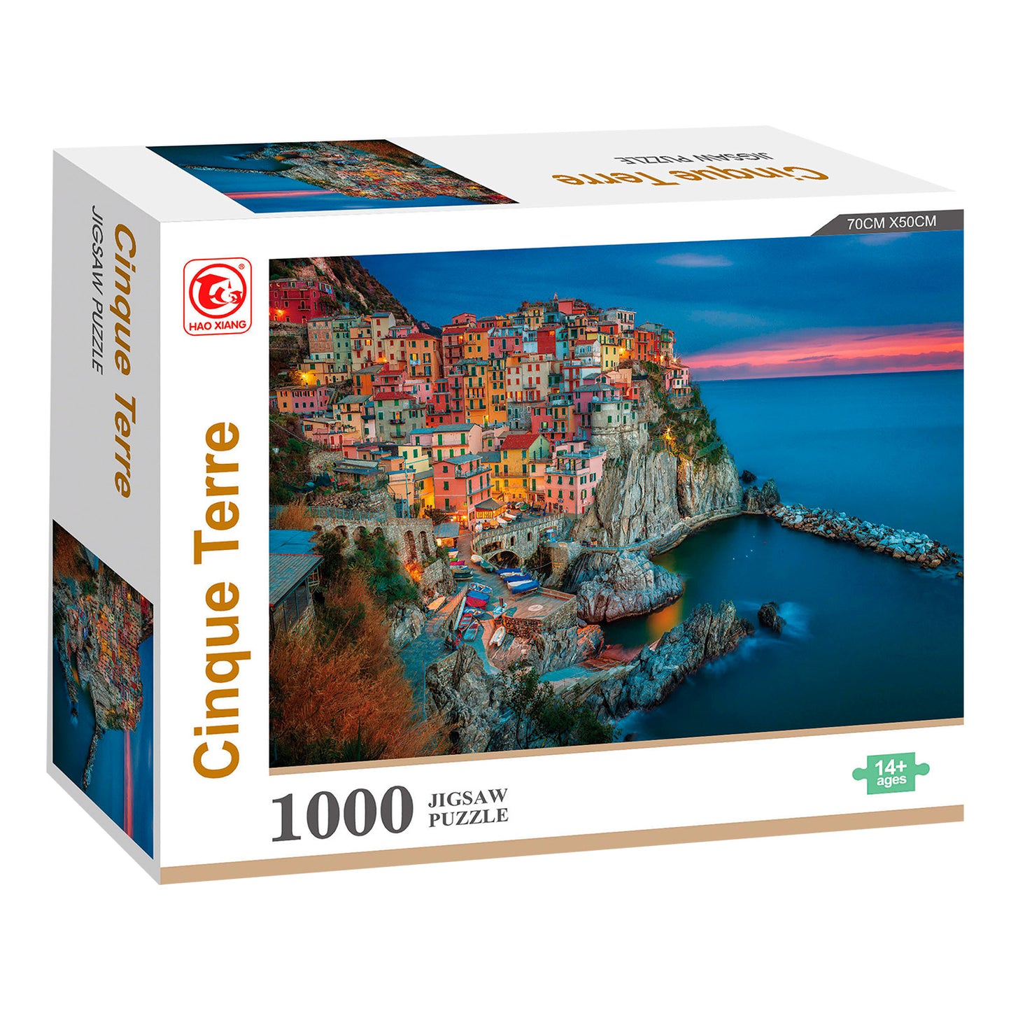 Puzzle 1000 Piezas Paisajes 23x19 cm Cinque Terre | Nobel Gift
