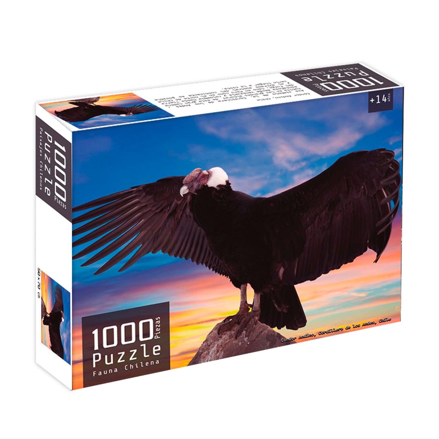 Puzzle 1000 Piezas Fauna Chilena | Nobel Gift