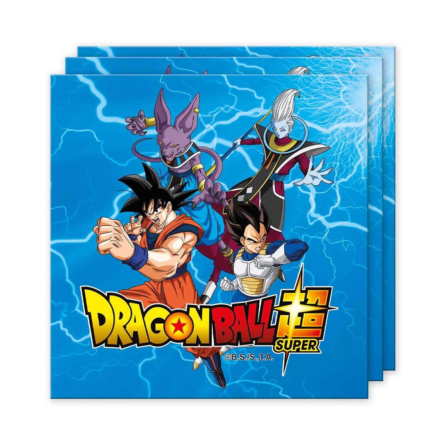 Set 10 Servilletas Dragon Ball 33x33 cm | Dragon Ball