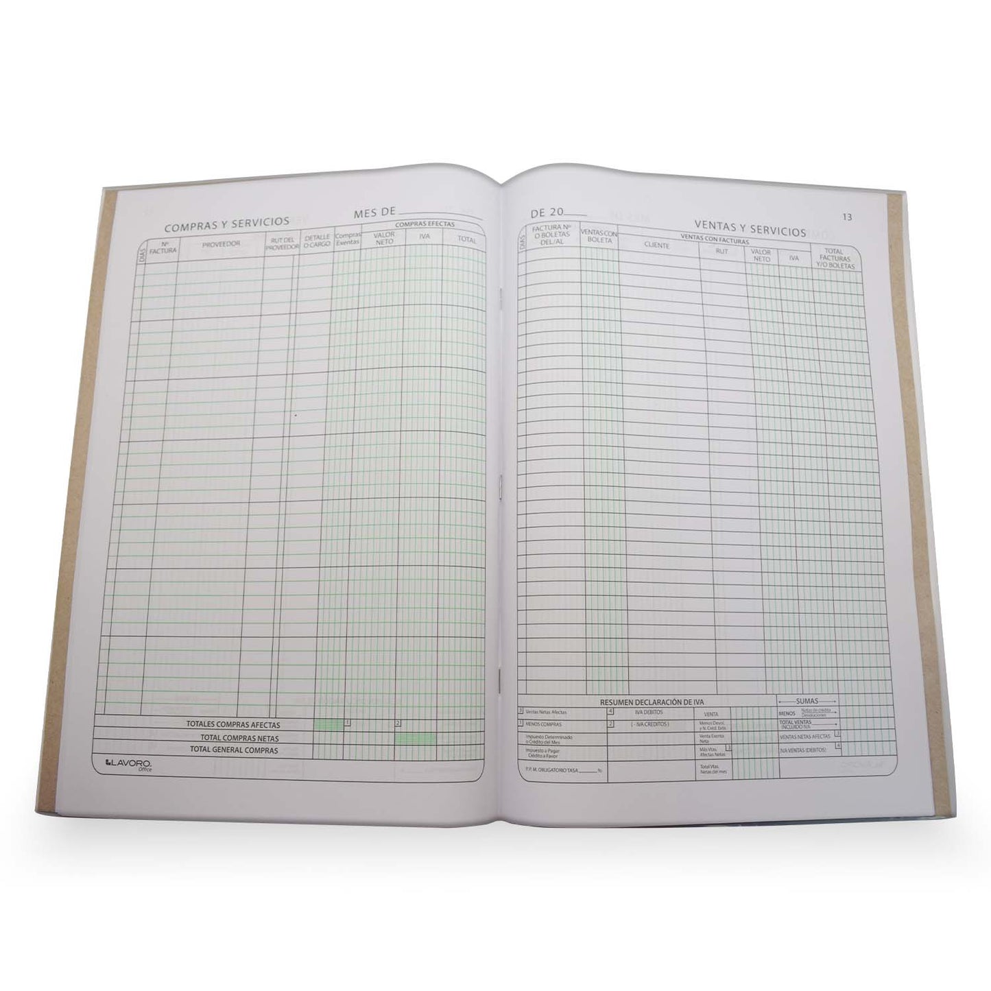 Libro Compra/Venta 24 Hojas | Lavoro