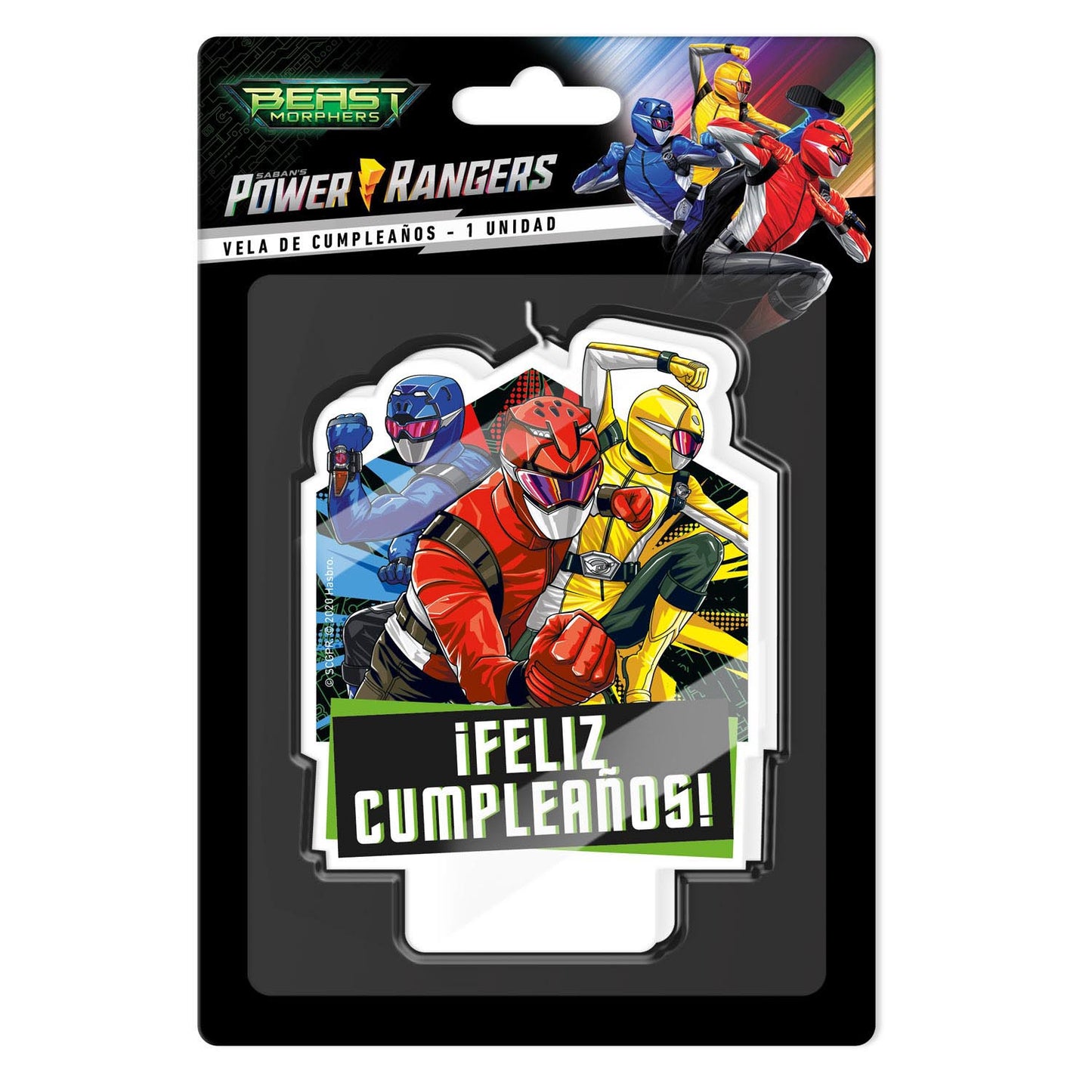 Velas De Cumpleaños | Power Rangers