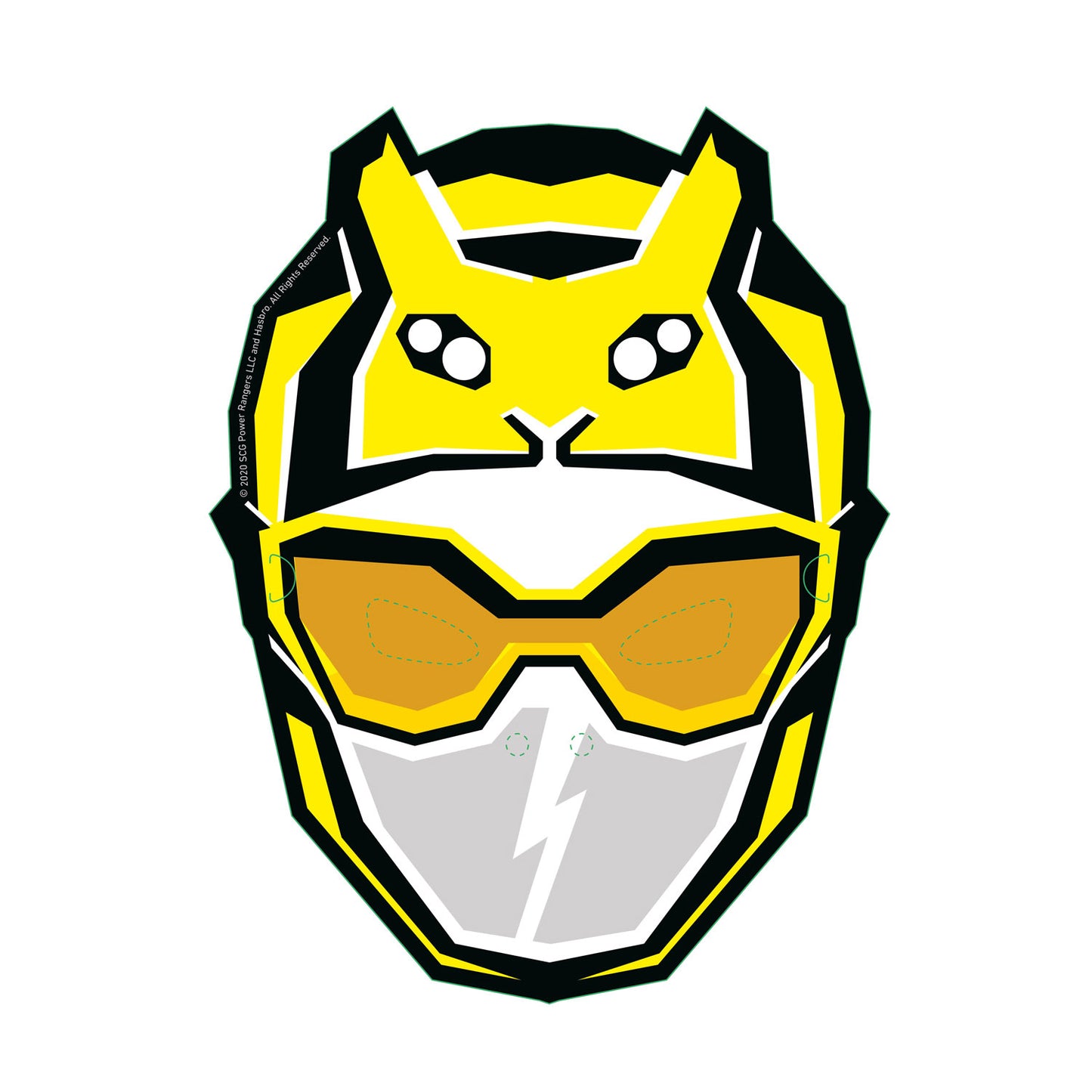 Set 6 Mascaras Power Ranger | Power Rangers