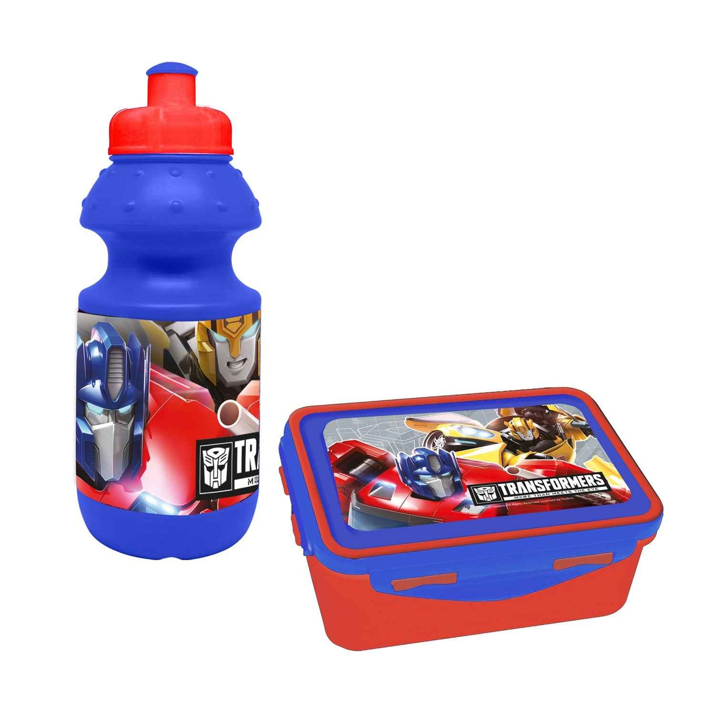 Set Botella + Porta Sándwich | Transformers