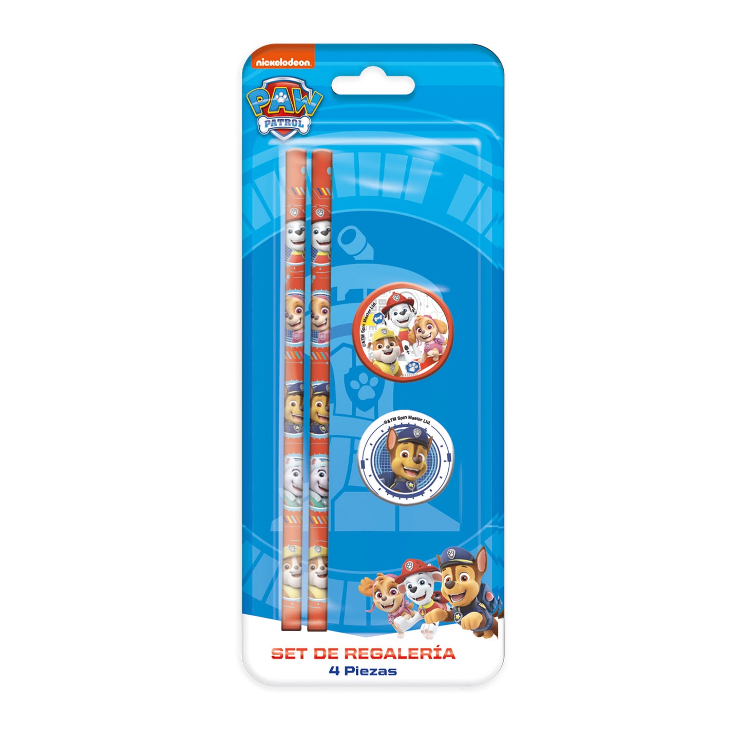 Set Escolar 4 Piezas | Paw Patrol
