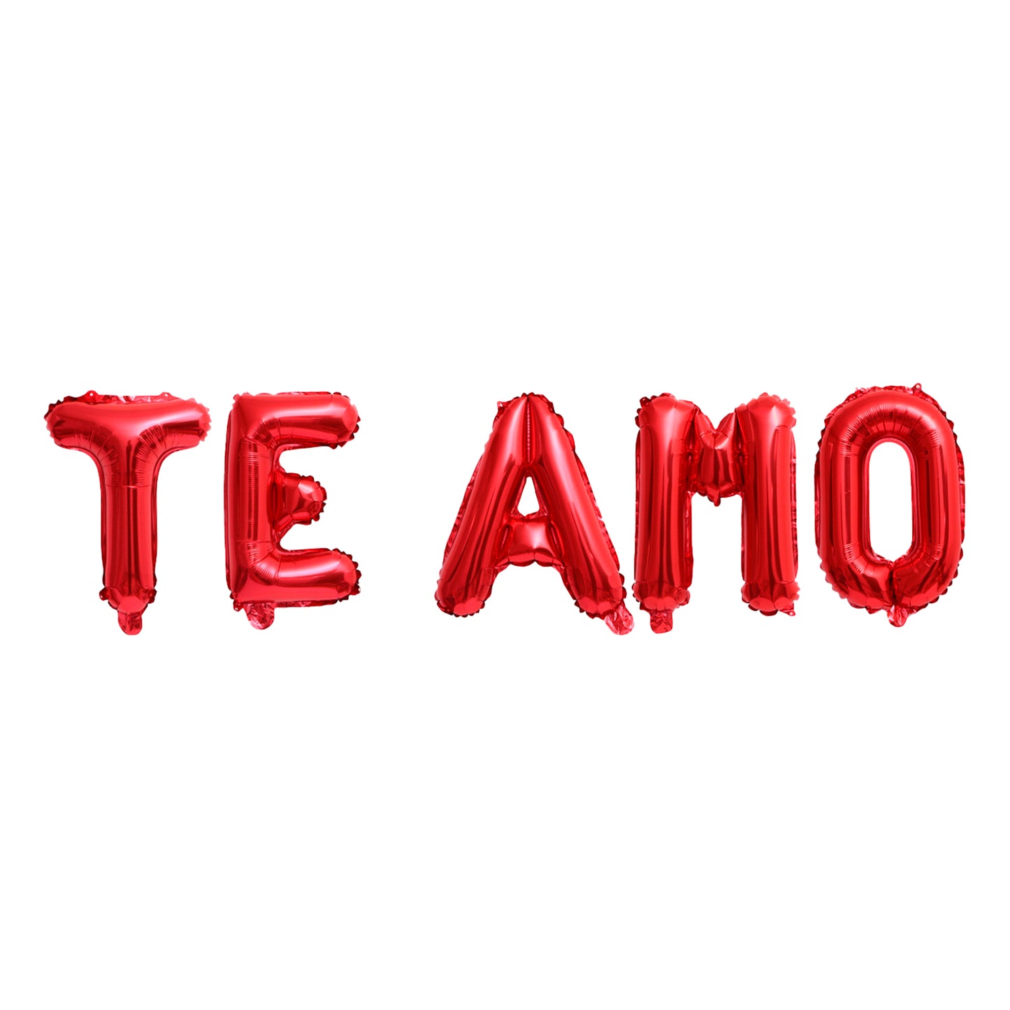 Globo Frase Te Amo 41 cm 5 Letras | Big Party
