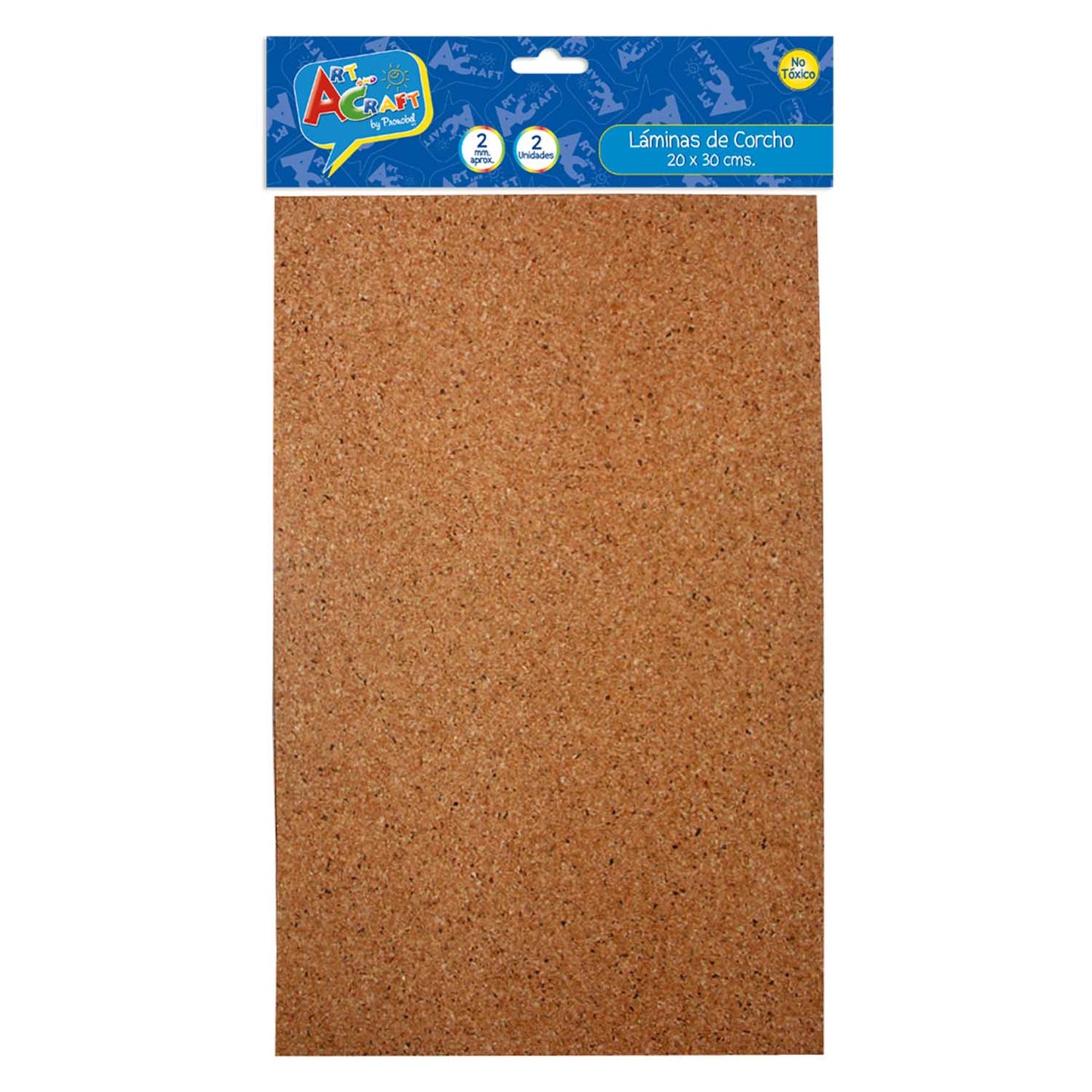 Lamina Corcho 2 Un. 20x30 cm t| Art & Craft