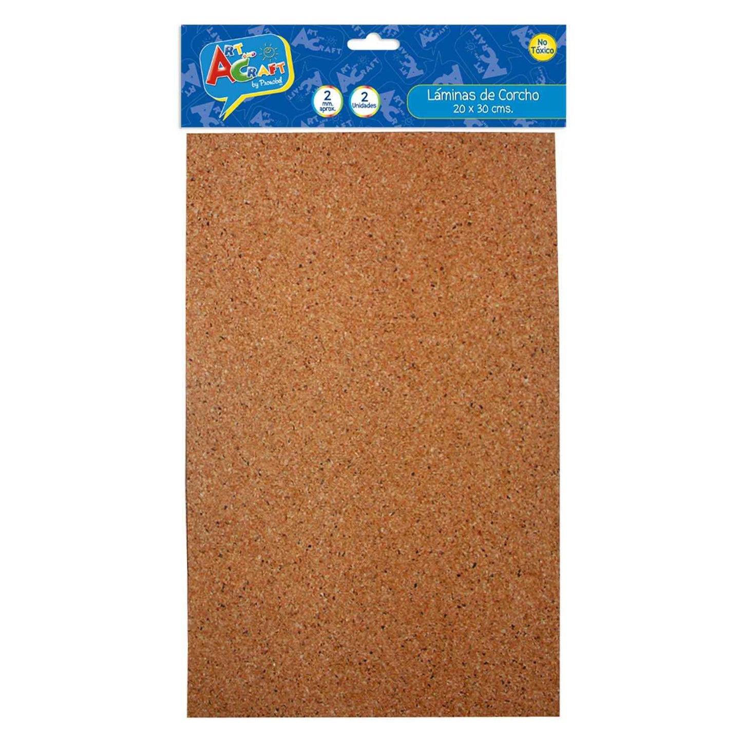 Lamina Corcho 2 Un. 20x30 cm | Art & Craft