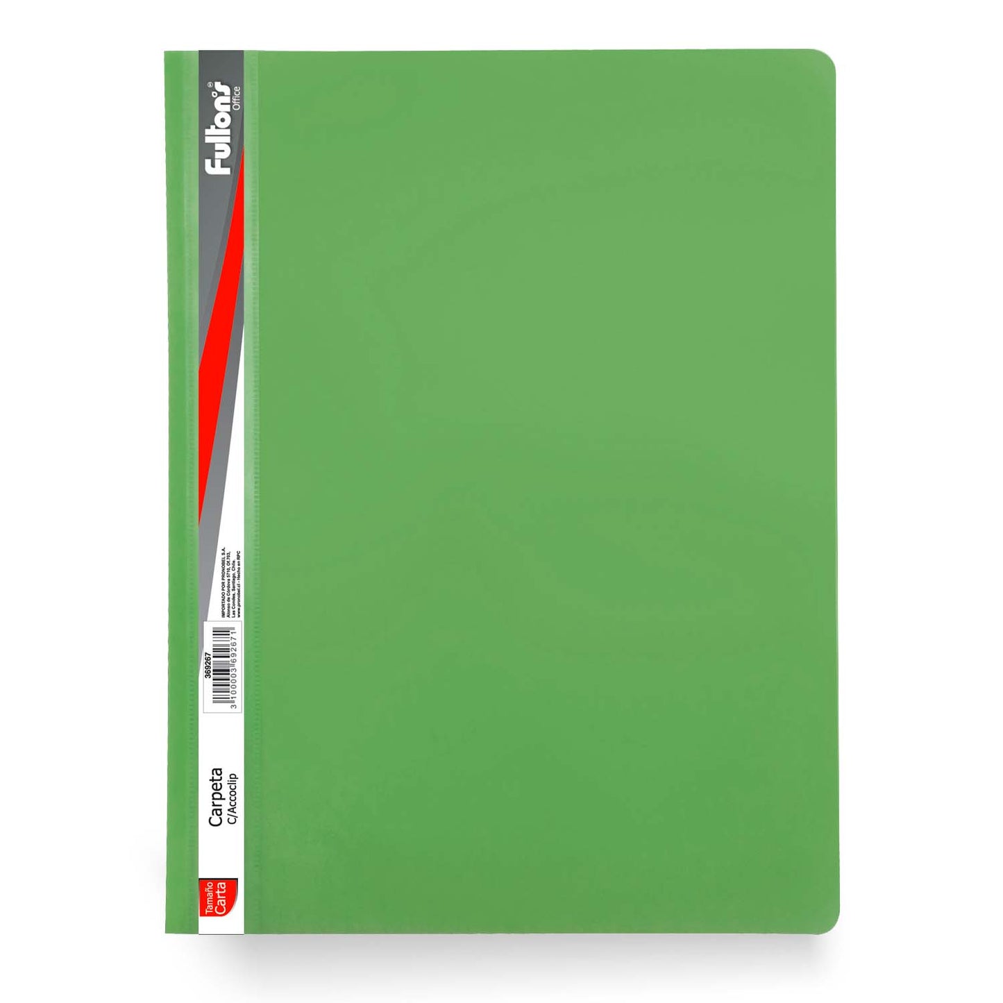 Carpeta Vinil Carta Verde | Fultons