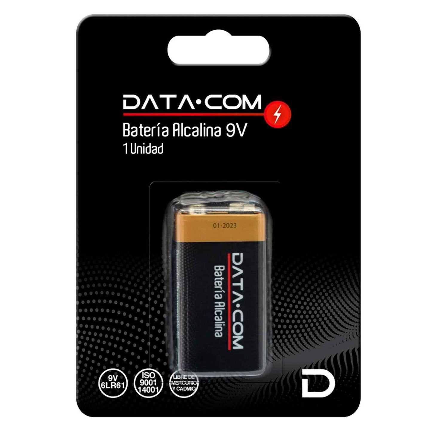 Batería 9V (1 Unidad) | Datacom