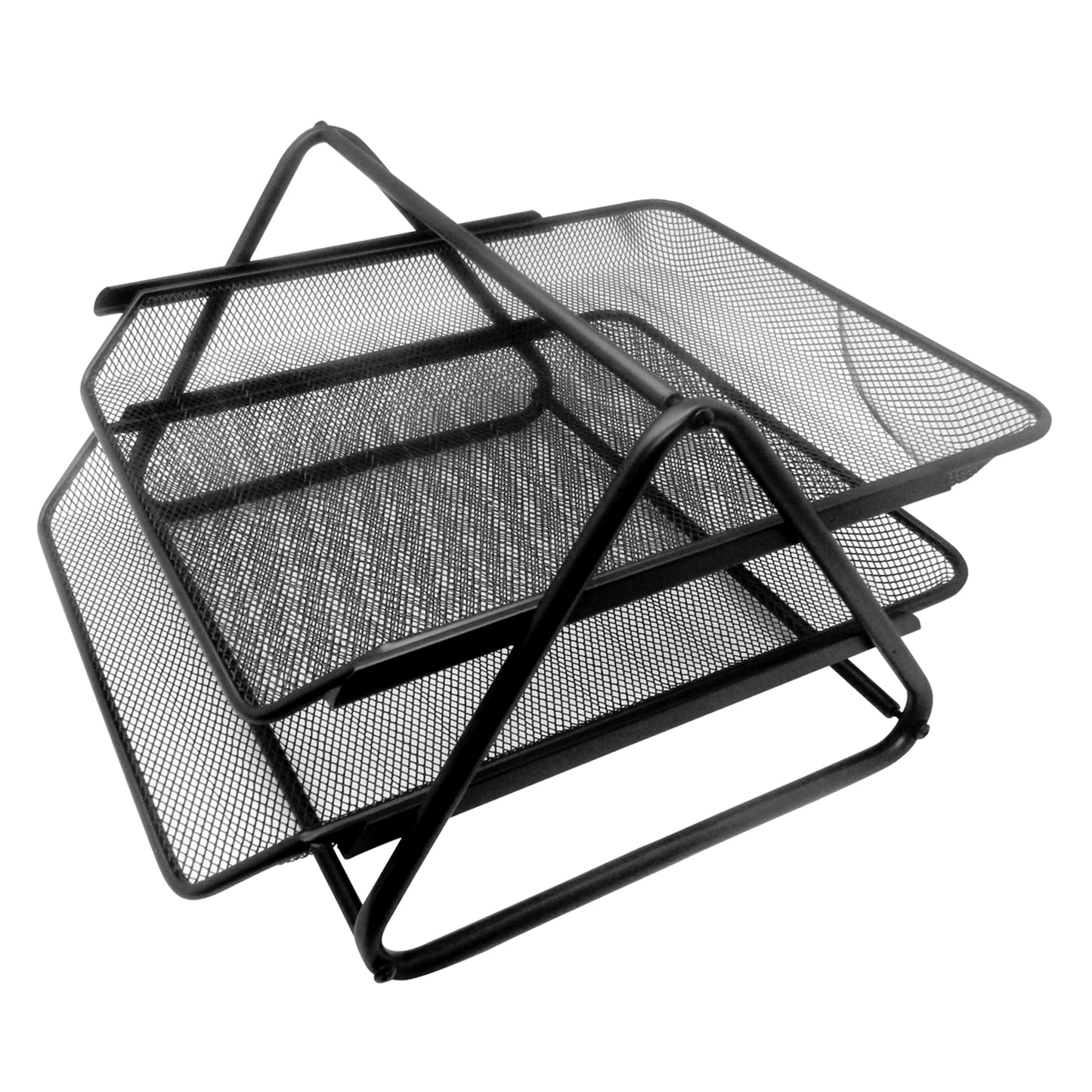 Bandeja Porta Documentos Doble Malla Metal | Lavoro