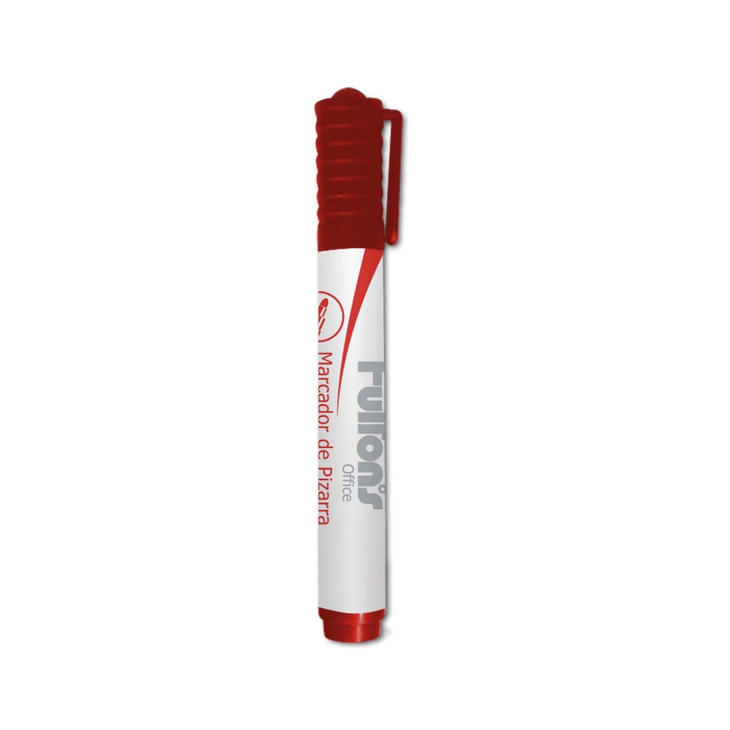 Marcador De Pizarra Desechable Punta Redonda Rojo | Fultons