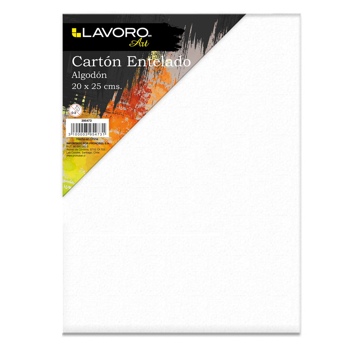 Cartón Entelado 20x25 cm | Lavoro