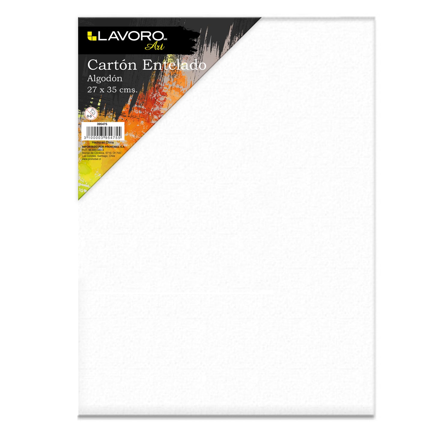 Cartón Entelado 27x35 cm | Lavoro