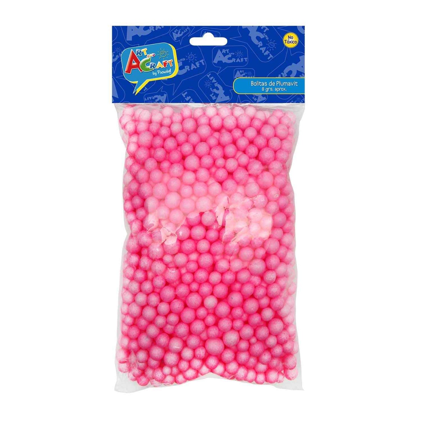 Bolita De Plumavit (6-8-10 mm) 8 Gramos Surtidos | Art & Craft