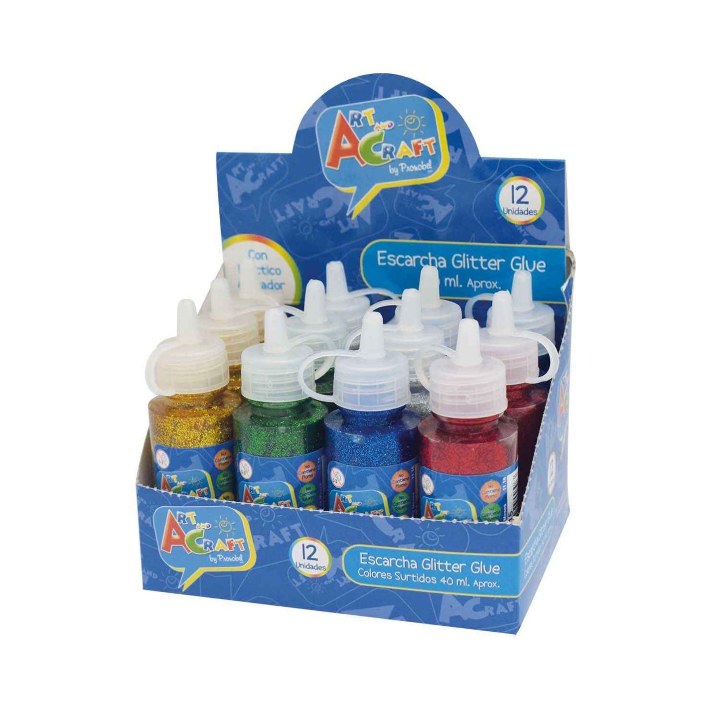 Escarcha Glitter Glue 40 ml | Art & Craft