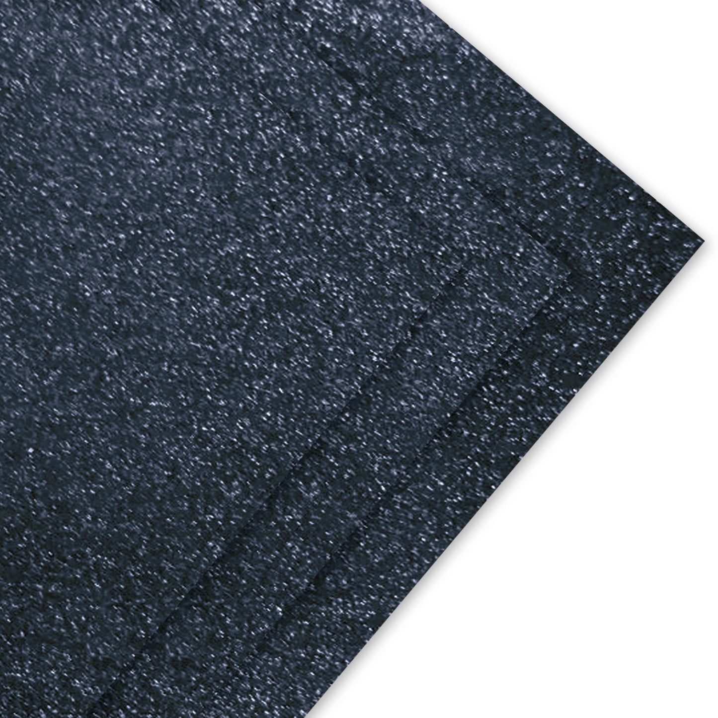 Goma Eva Glitter 40x60 cm Negro 10 Unidades | Fultons