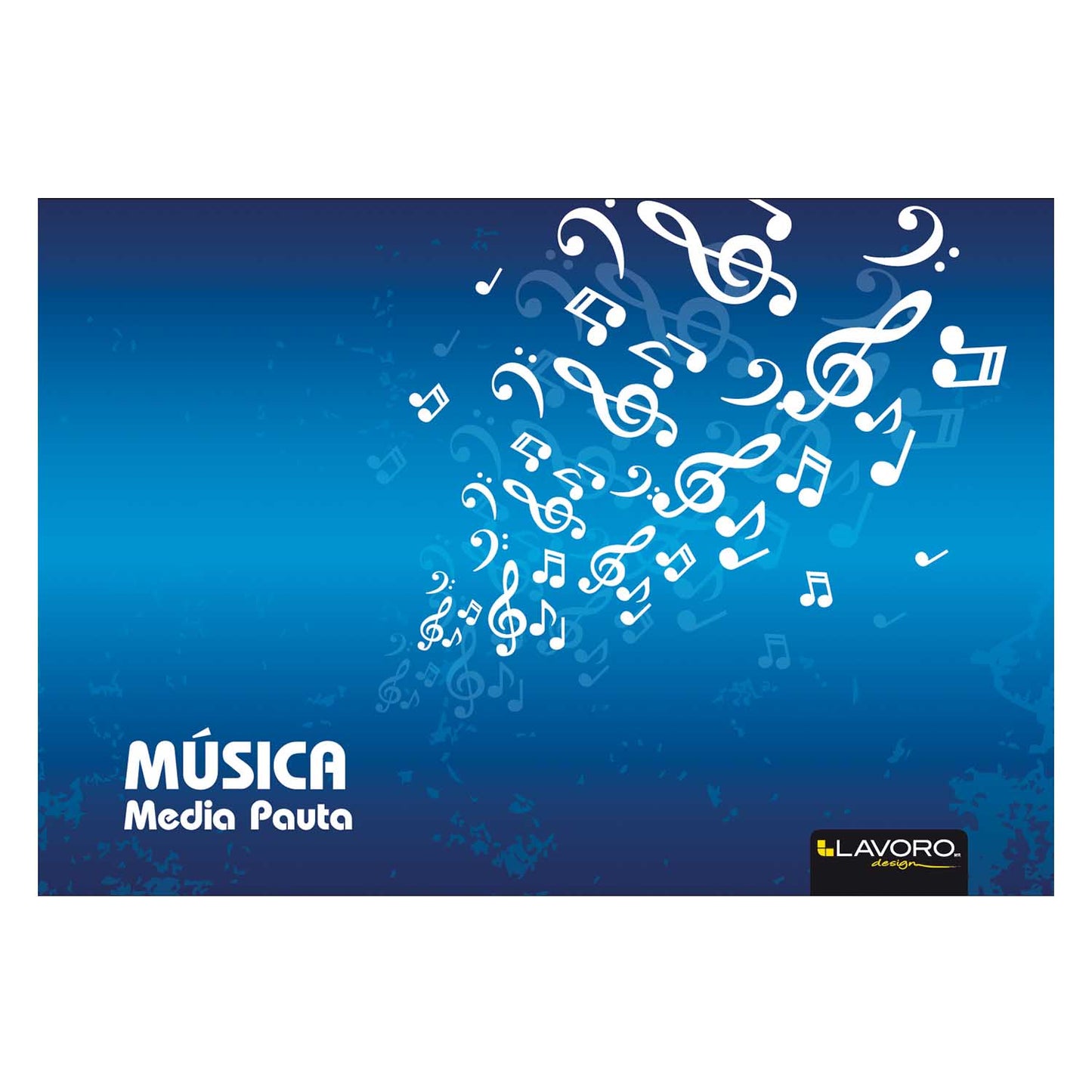 Cuad. Música 1/2 Pauta 10 Hjs Des | Lavoro