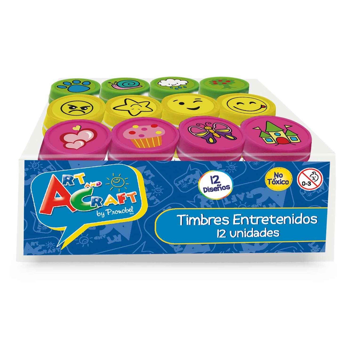 Timbre Infantiles 12 Unidad Diseños Infantiles | Art & Craft
