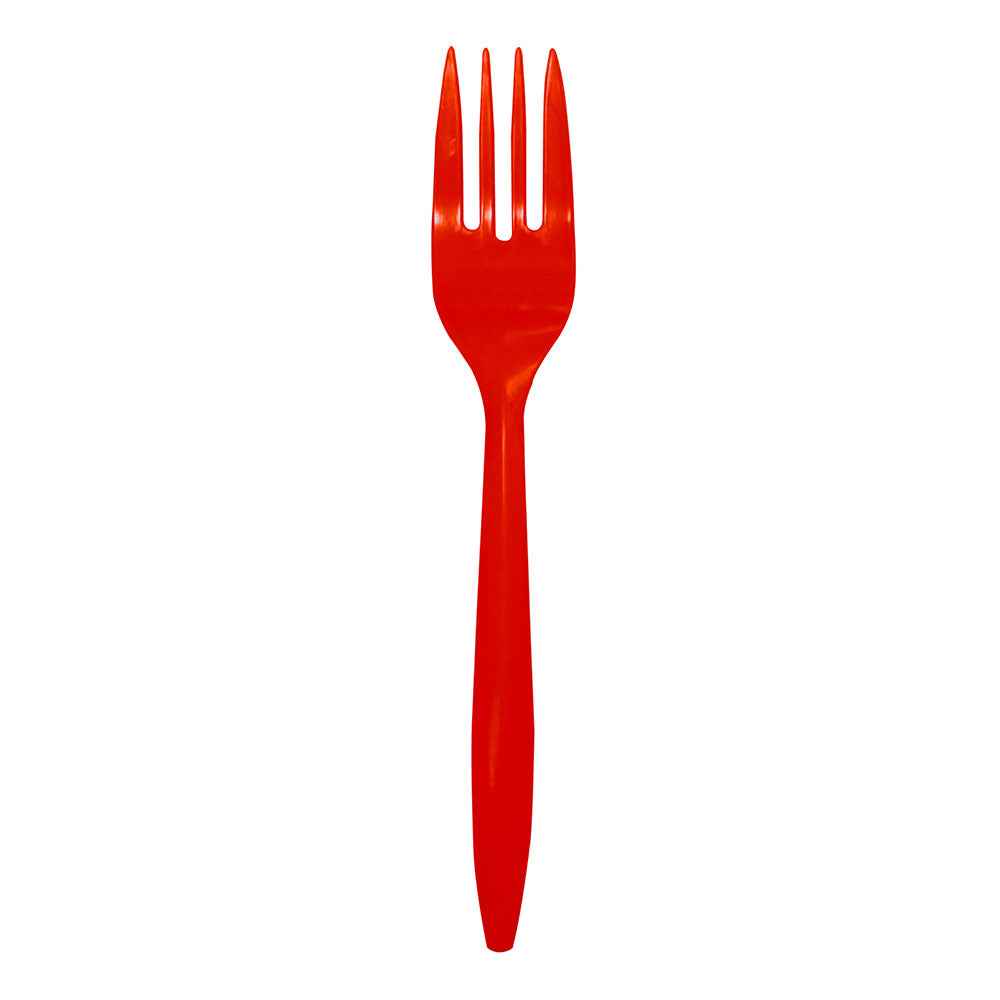 Set 10 Tenedores Rojos Big Party | Big Party
