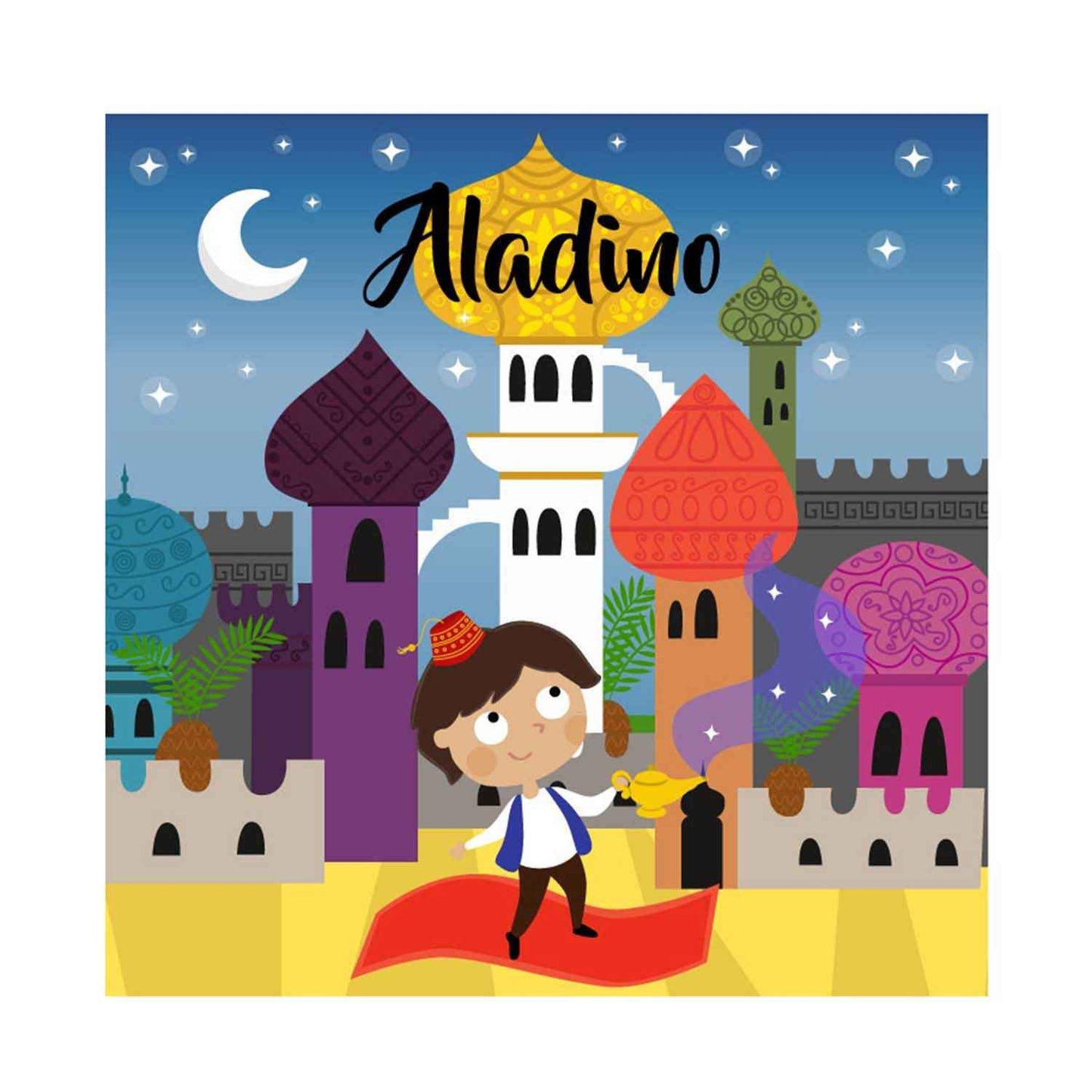 Libro De Cuento De Colección Aladino 24 Páginas | Art & Craft