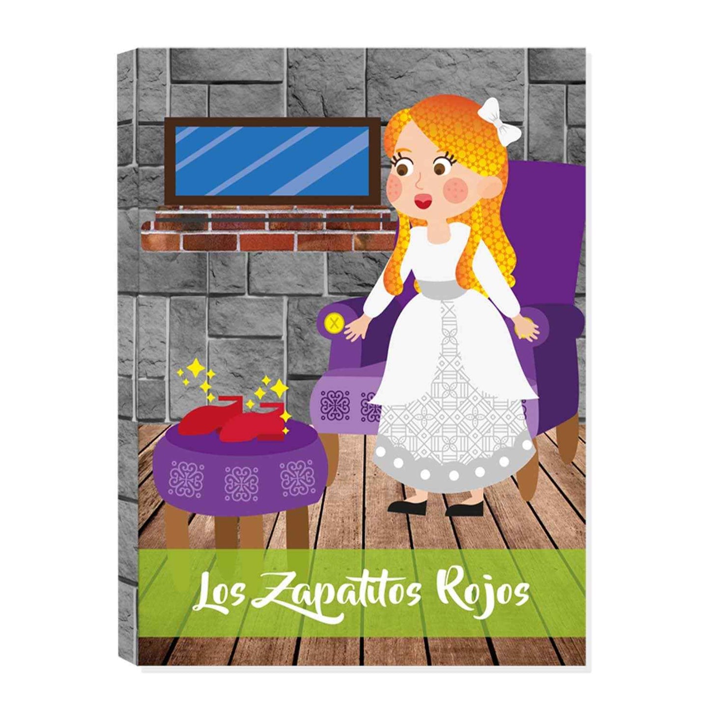 Libro De Cuento De Colección Tapa Dura Los Zapatos Rojos | Art & Craft