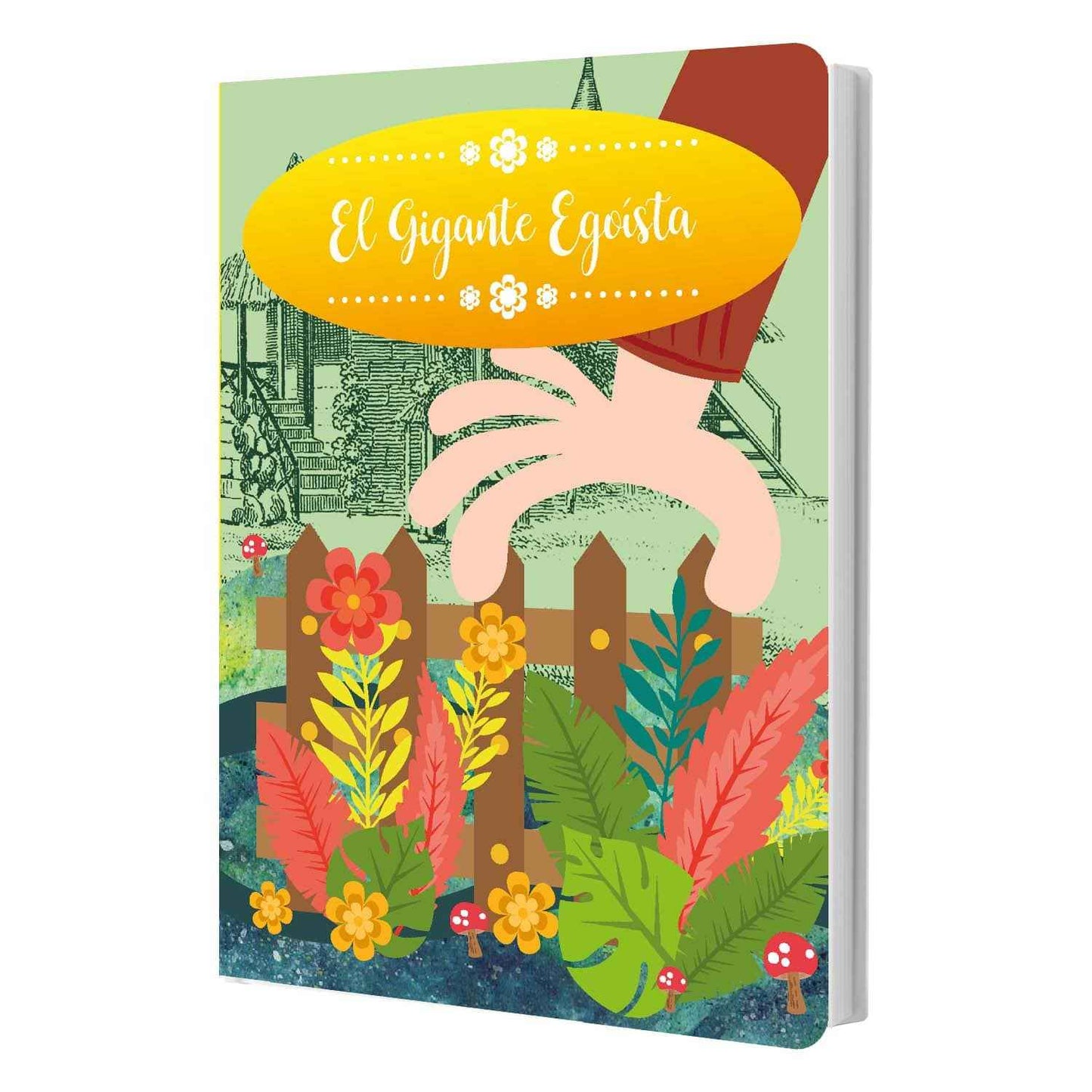 Libro De Cuento Tapa Dura El Gigante Egoísta 10 Páginas | Art & Craft