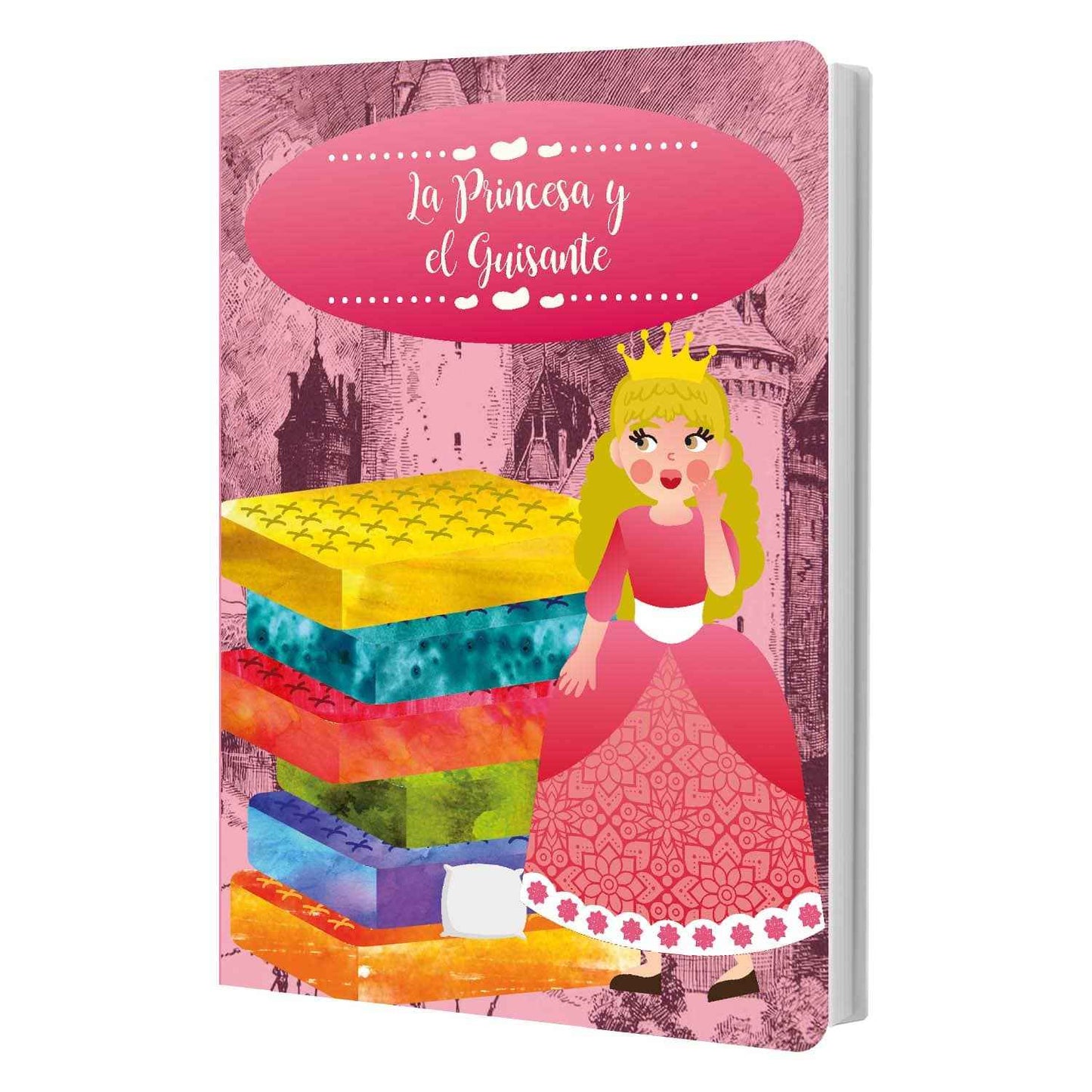 Libro De Cuento Tapa Dura La Princesa y El Guisante | Art & Craft