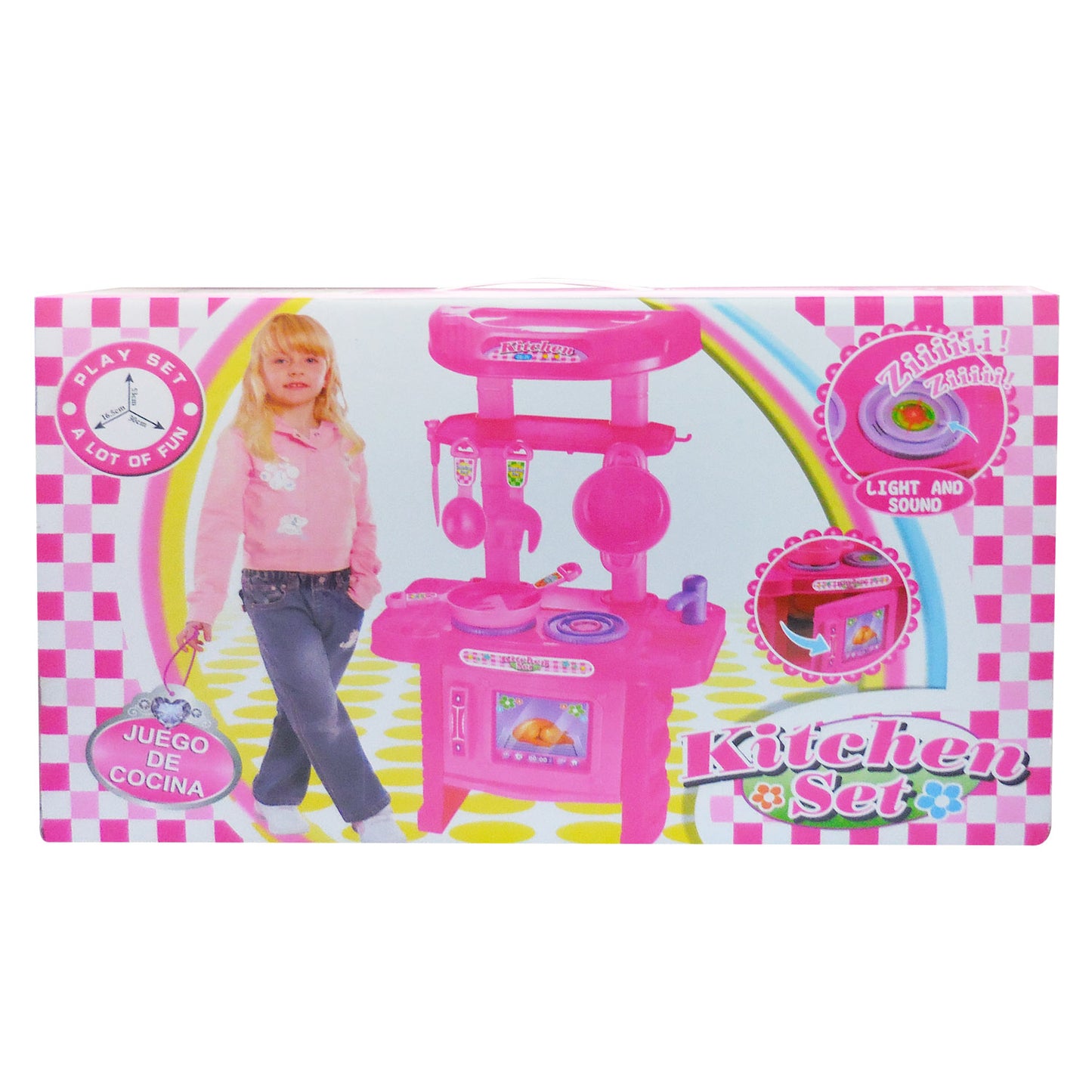 Cocina Con Luz Y Sonido 52x31 cm | Nobel Toys