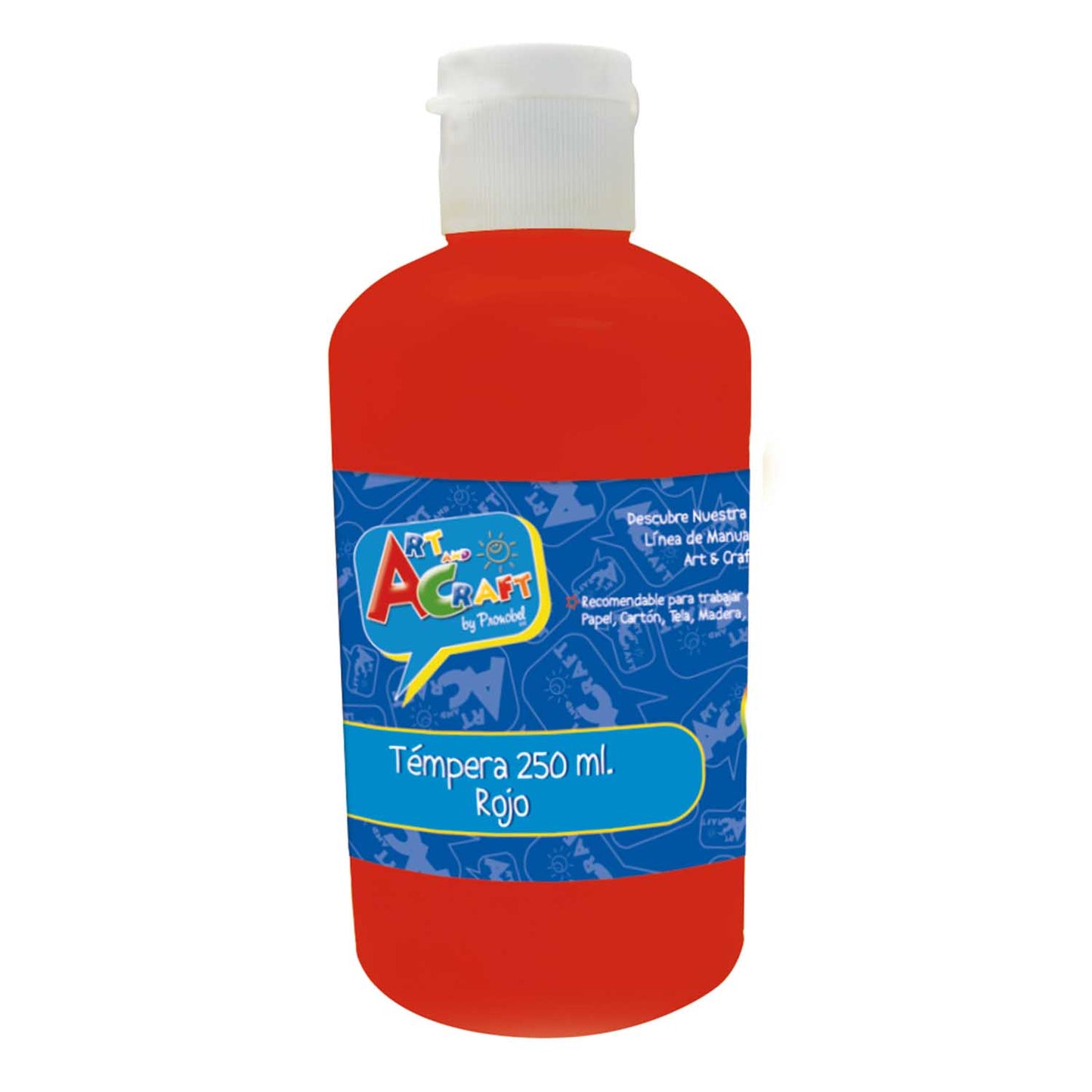 Tempera 250 ml Rojo | Art & Craft