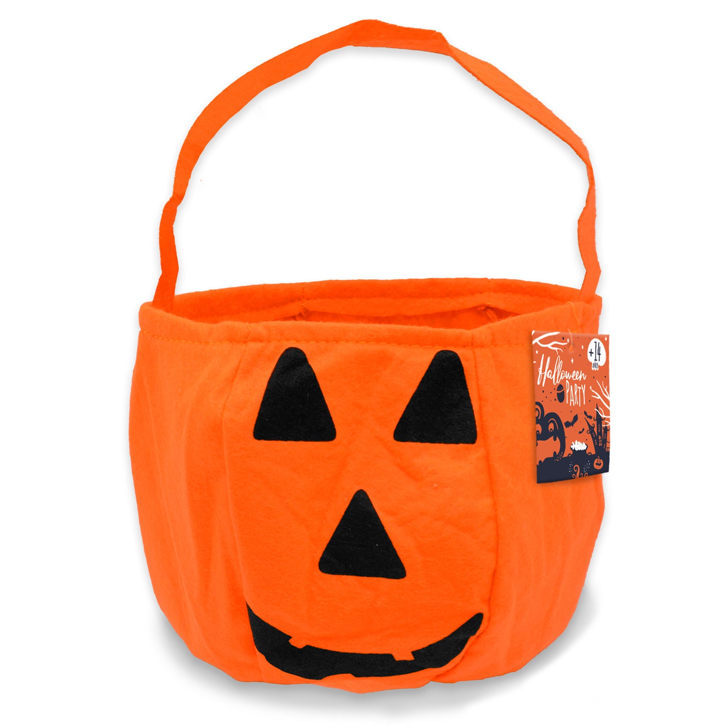 Bolsa Calabaza Halloween 18x4x28 cm Big Party