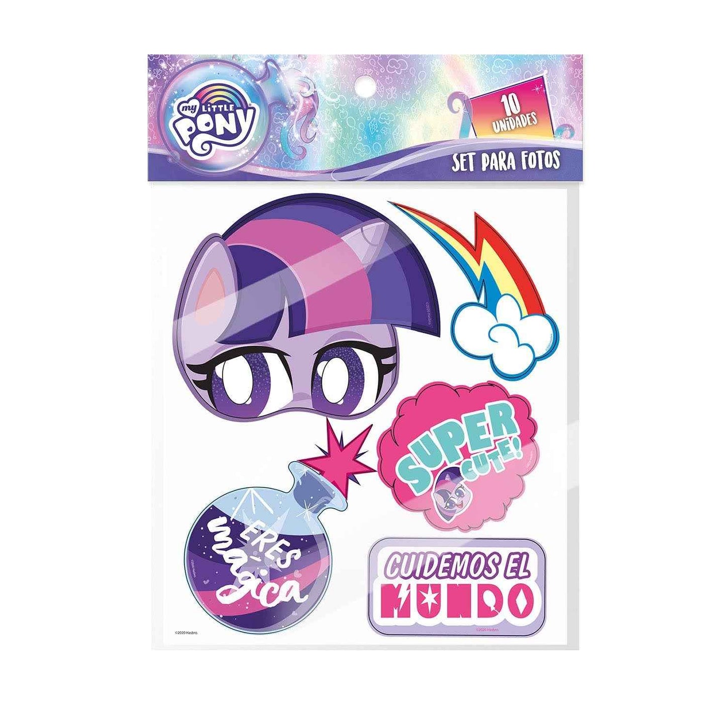 Set 10 Piezas Para Fotos | My Little Pony