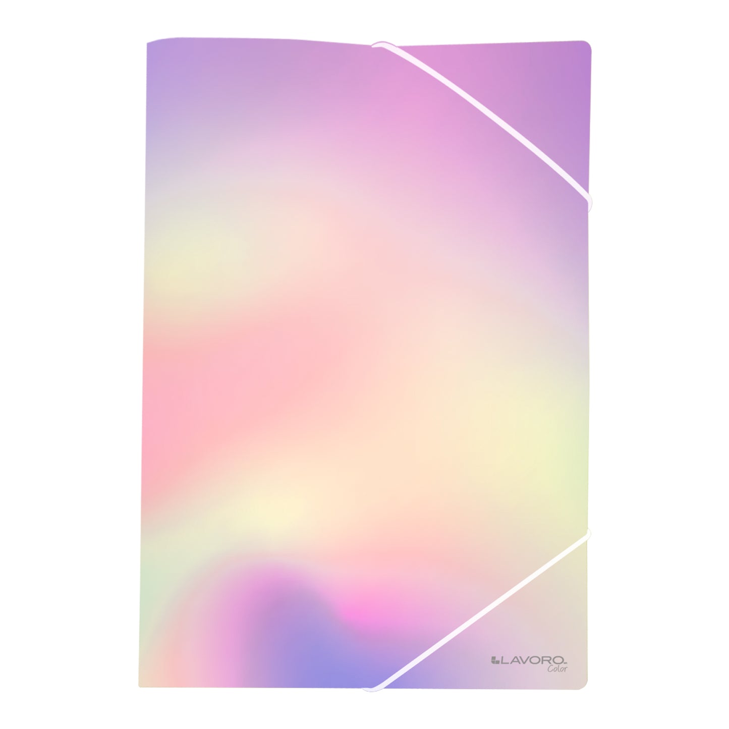 Carpeta Portadocumentos Con Elástico A4 Holográfica | Lavoro