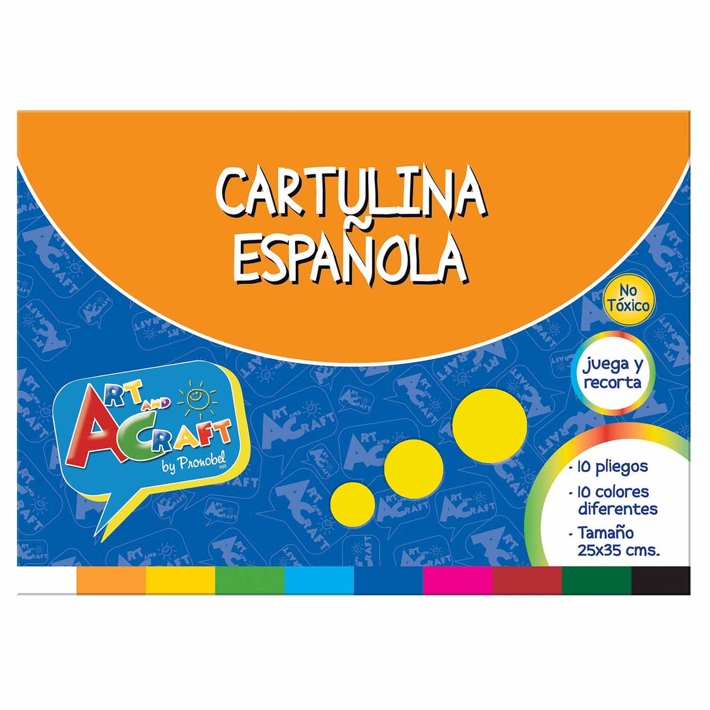 Carpeta Con Papel Cart. Española 25x35 cm 10 Hjs | Art & Craft