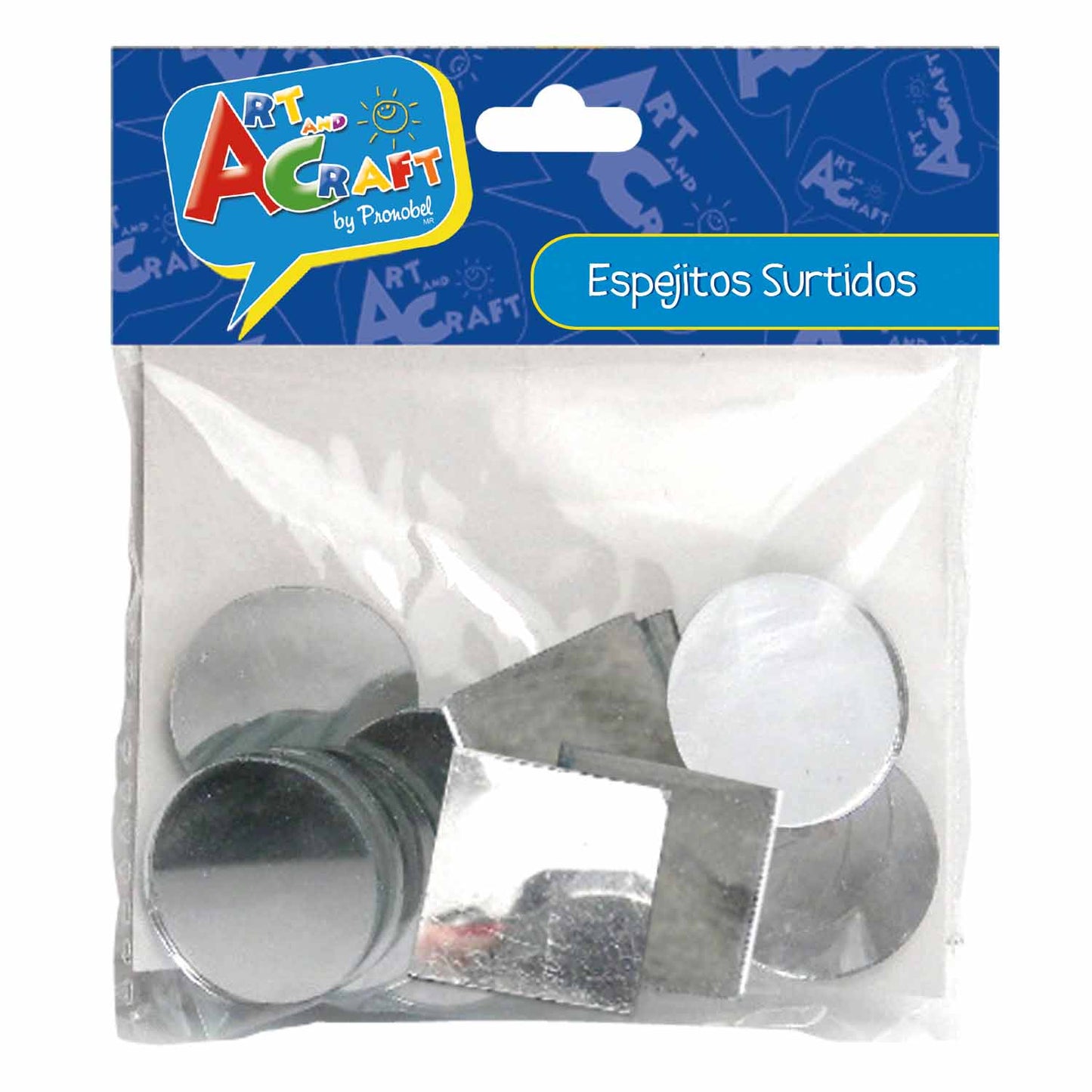 Espejitos 10 Unidades 25mm Surtidos | Art & Craft