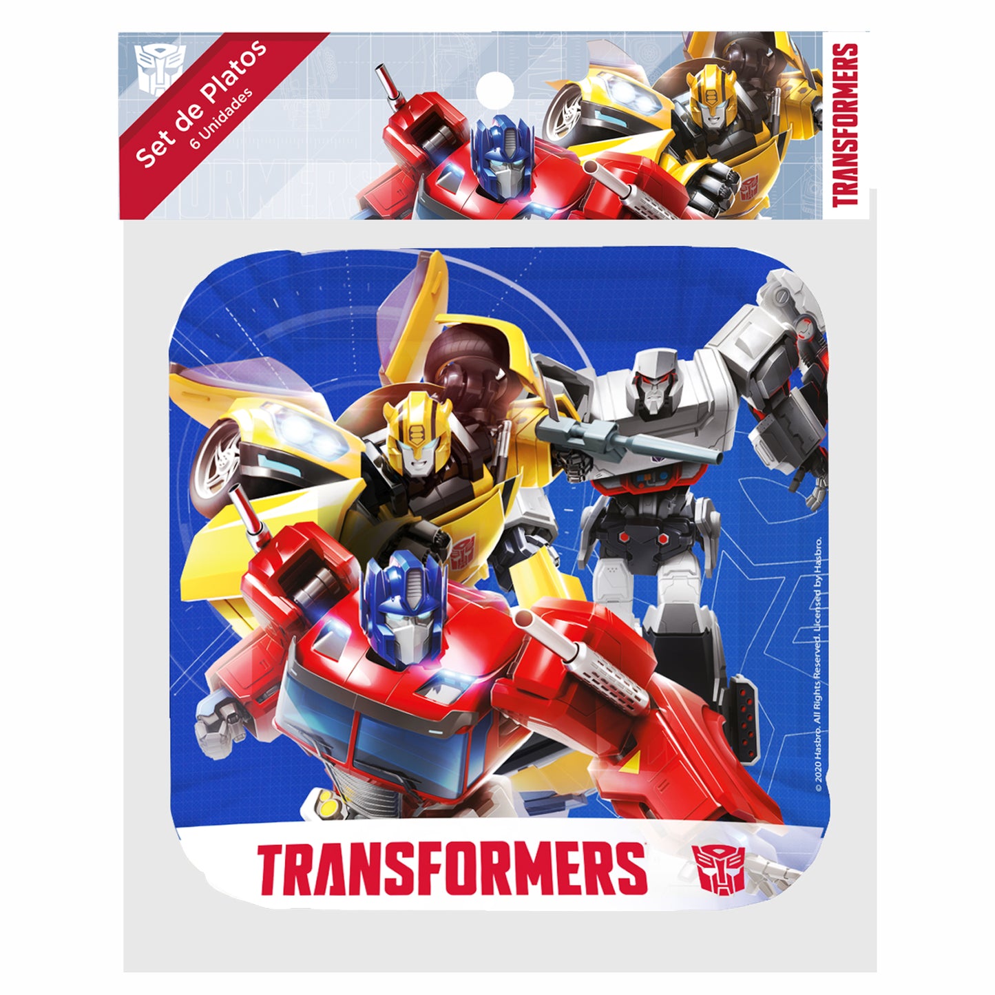 Set Cumpleaños para 6 personas | Transformers