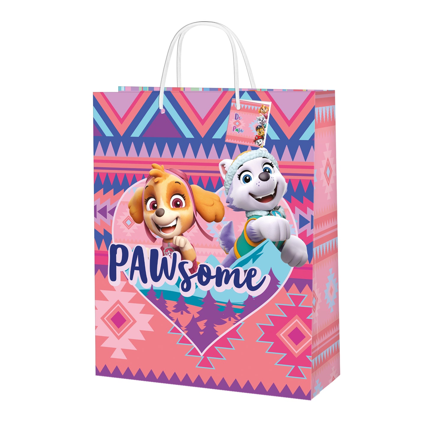 Bolsa Regalo Grande 36x26x12 cm | Paw Patrol