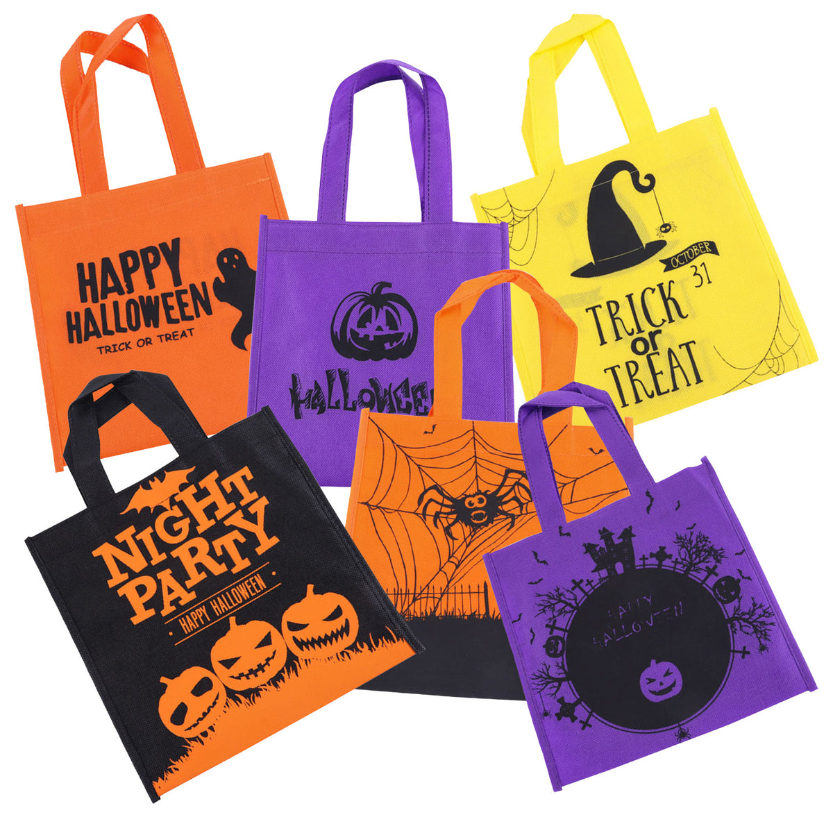 Bolsa Halloween Fieltro 20x20 cm | Big Party