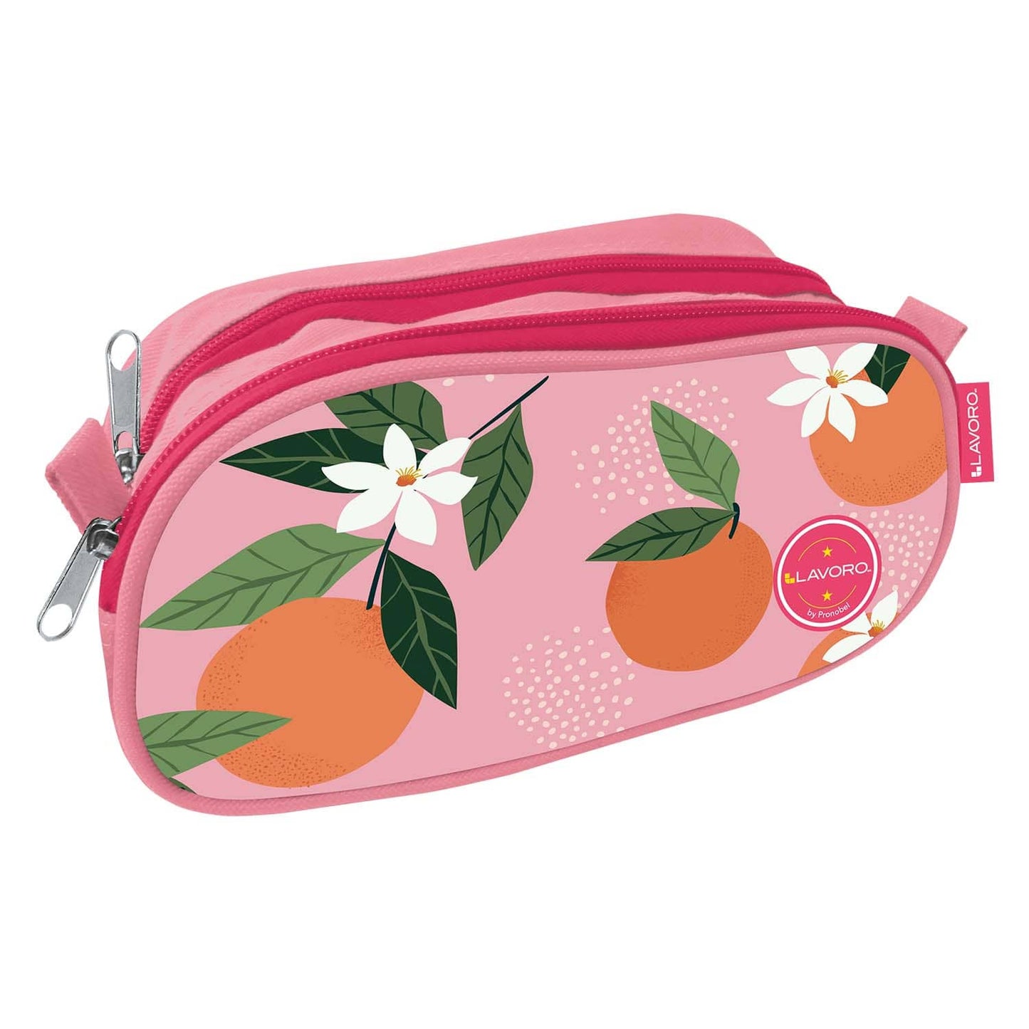 Estuche Cosmetiquero Doble Cierre Mujer | Lavoro