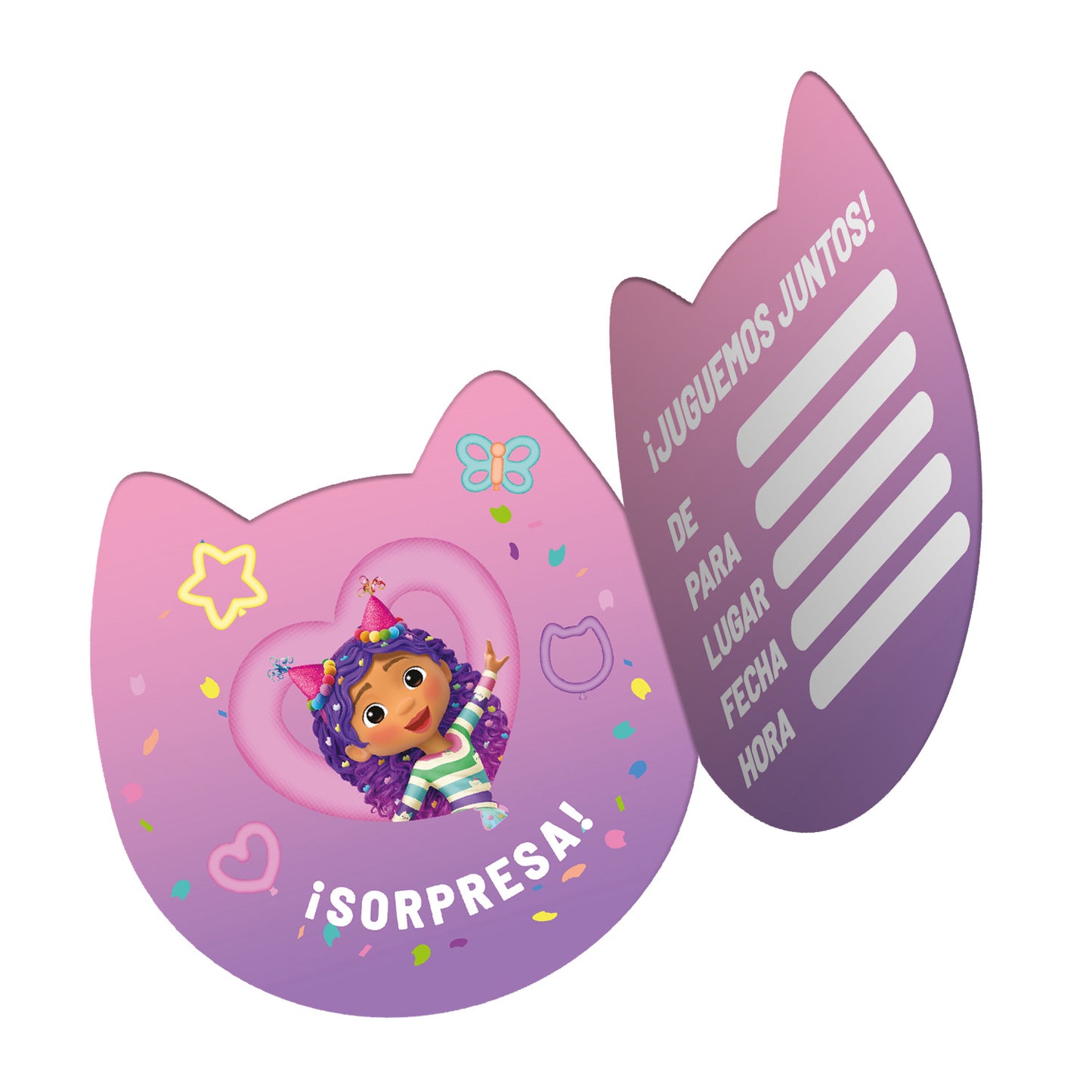 Set 6 Invitaciones | La Casa de Gabby