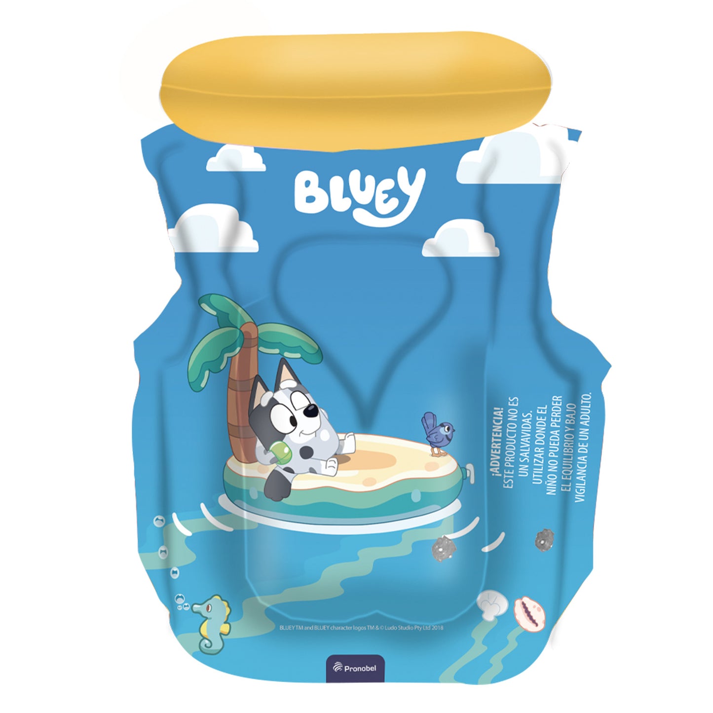 Chaleco Ajustable Inflable | Bluey