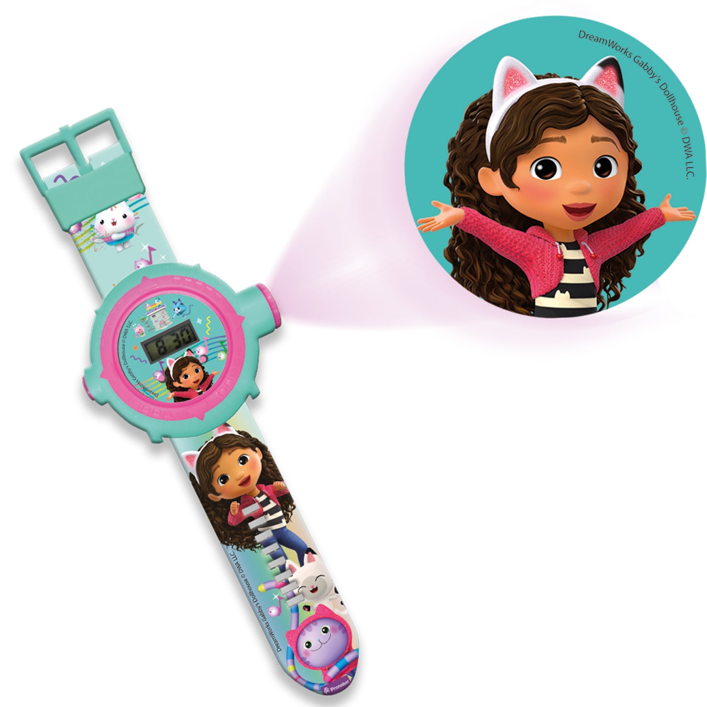 Reloj Proyector 24 Imágenes | La Casa de Gabby