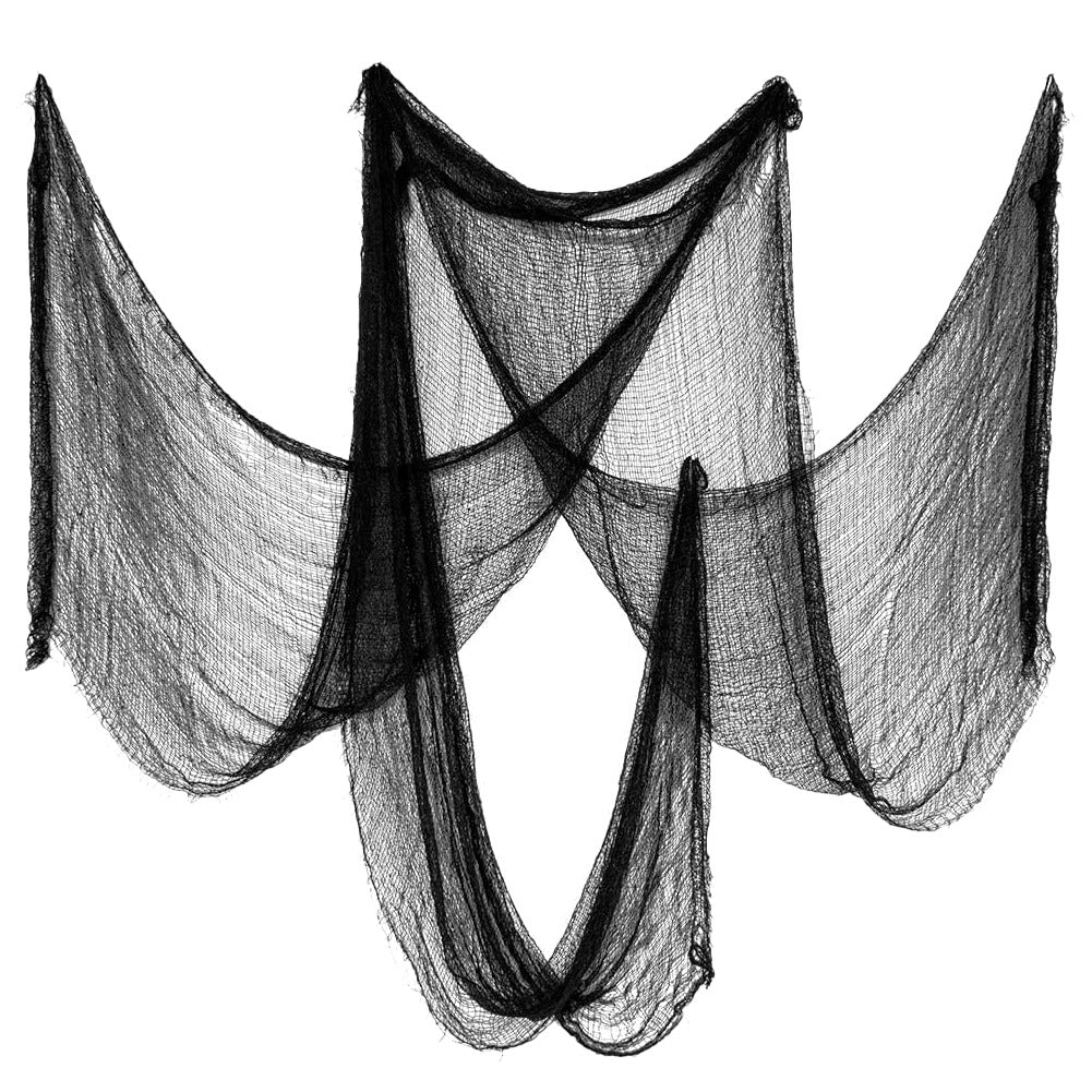 Gasa Negra 61 cm x 6 mt Halloween | Big Party