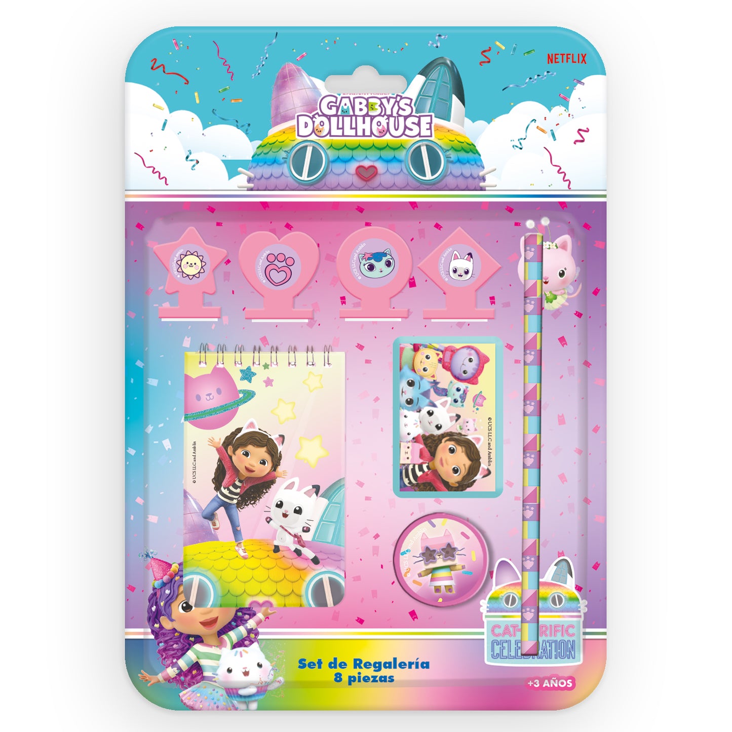 Set Regalería 8 piezas | La Casa de Gabby