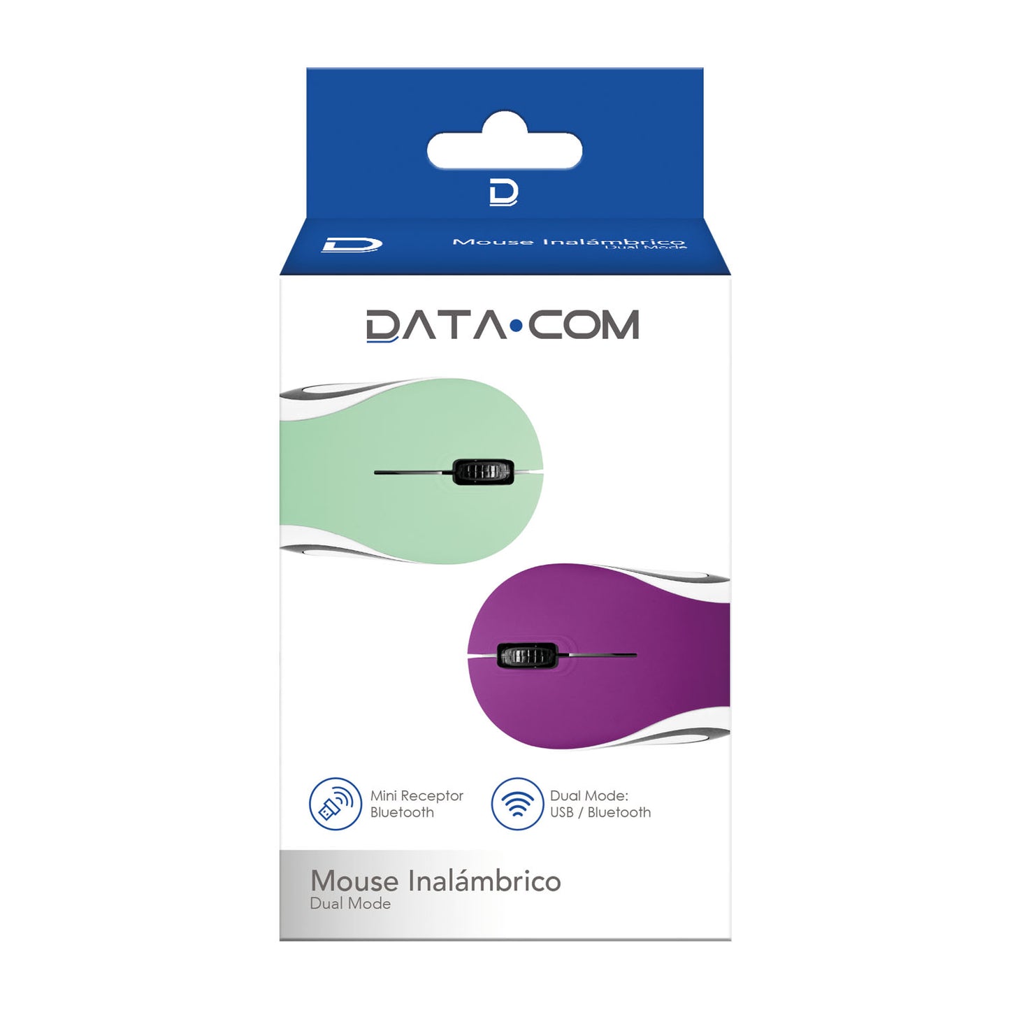 Mini Mouse Dual BT + 2.4G Negro | Datacom