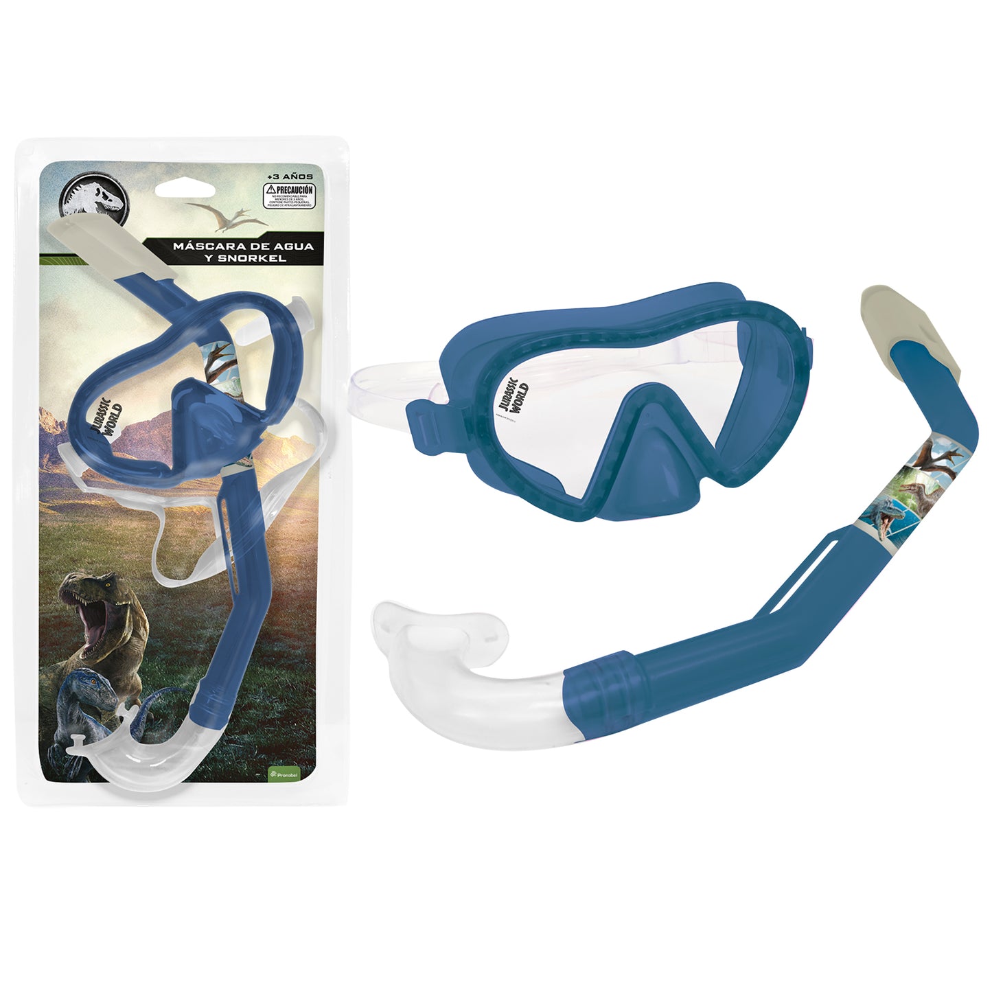 Mascara y Snorkel de Agua | Jurassic World
