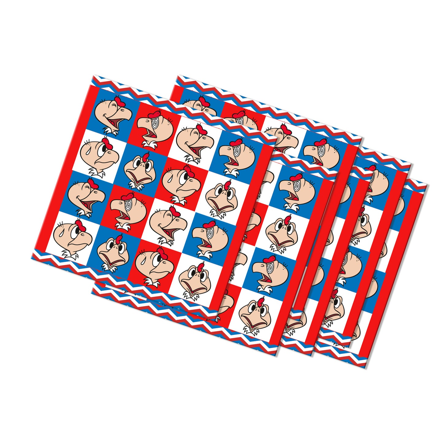 Set 6 Servilletas 33x33 cm | Condorito