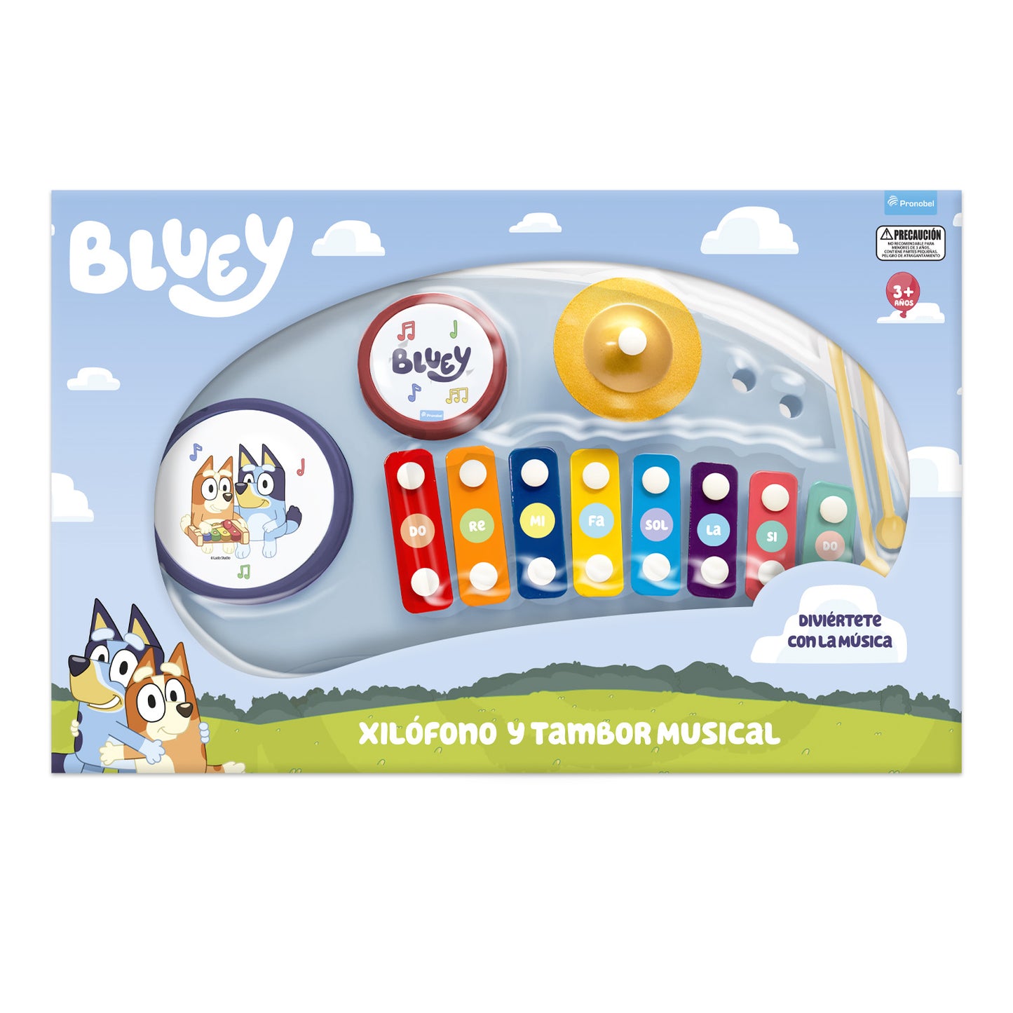 xilófono con Tambor Musical | Bluey