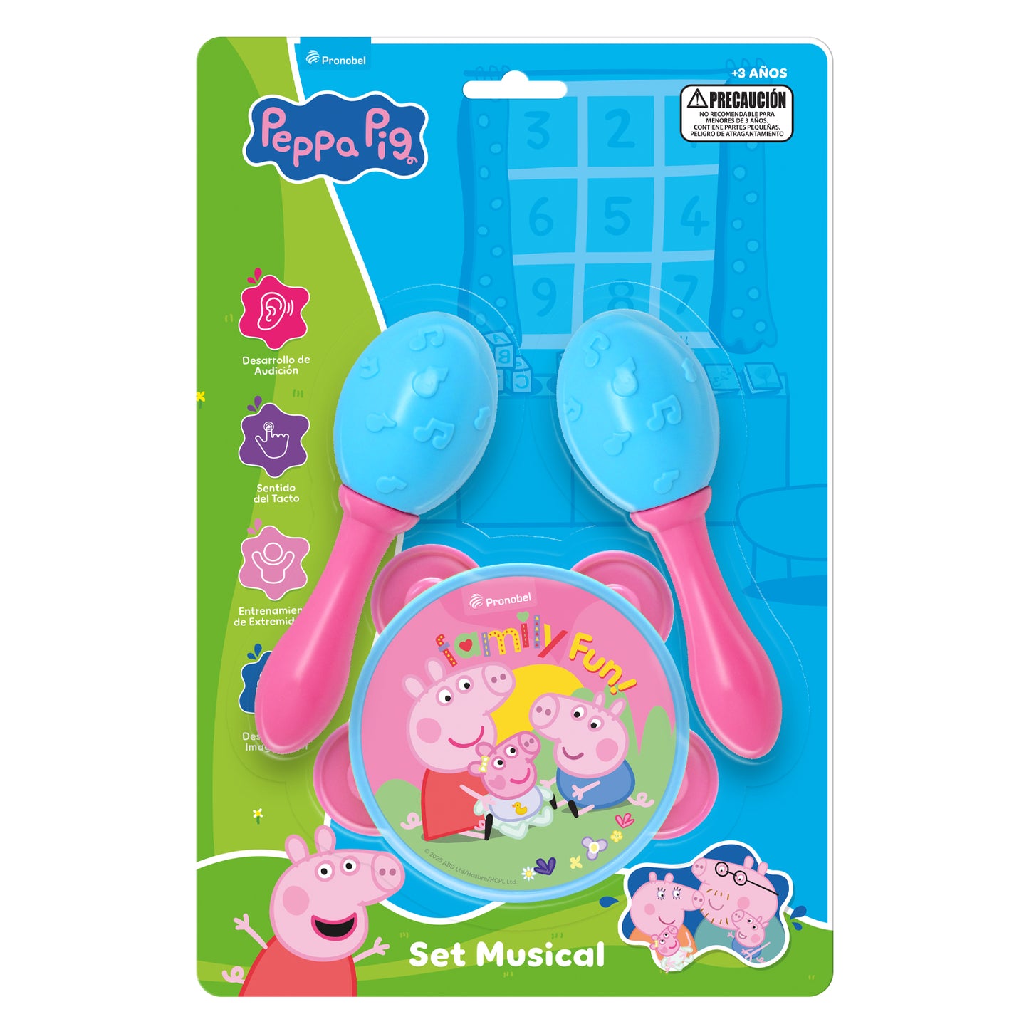 Set Musical 3 Piezas Peppa Pig