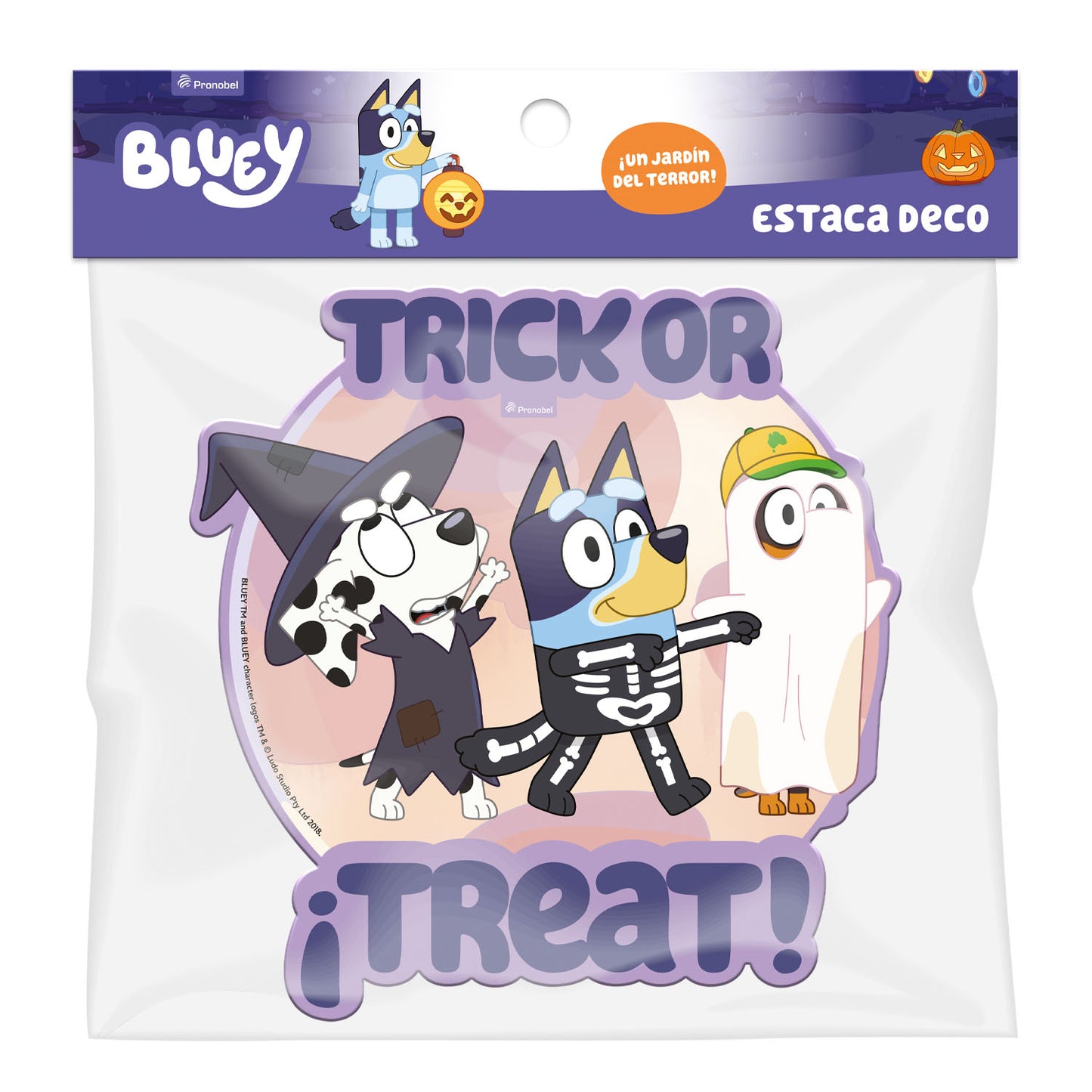 Estaca Para Jardín Trick Or Treat Halloween | Bluey