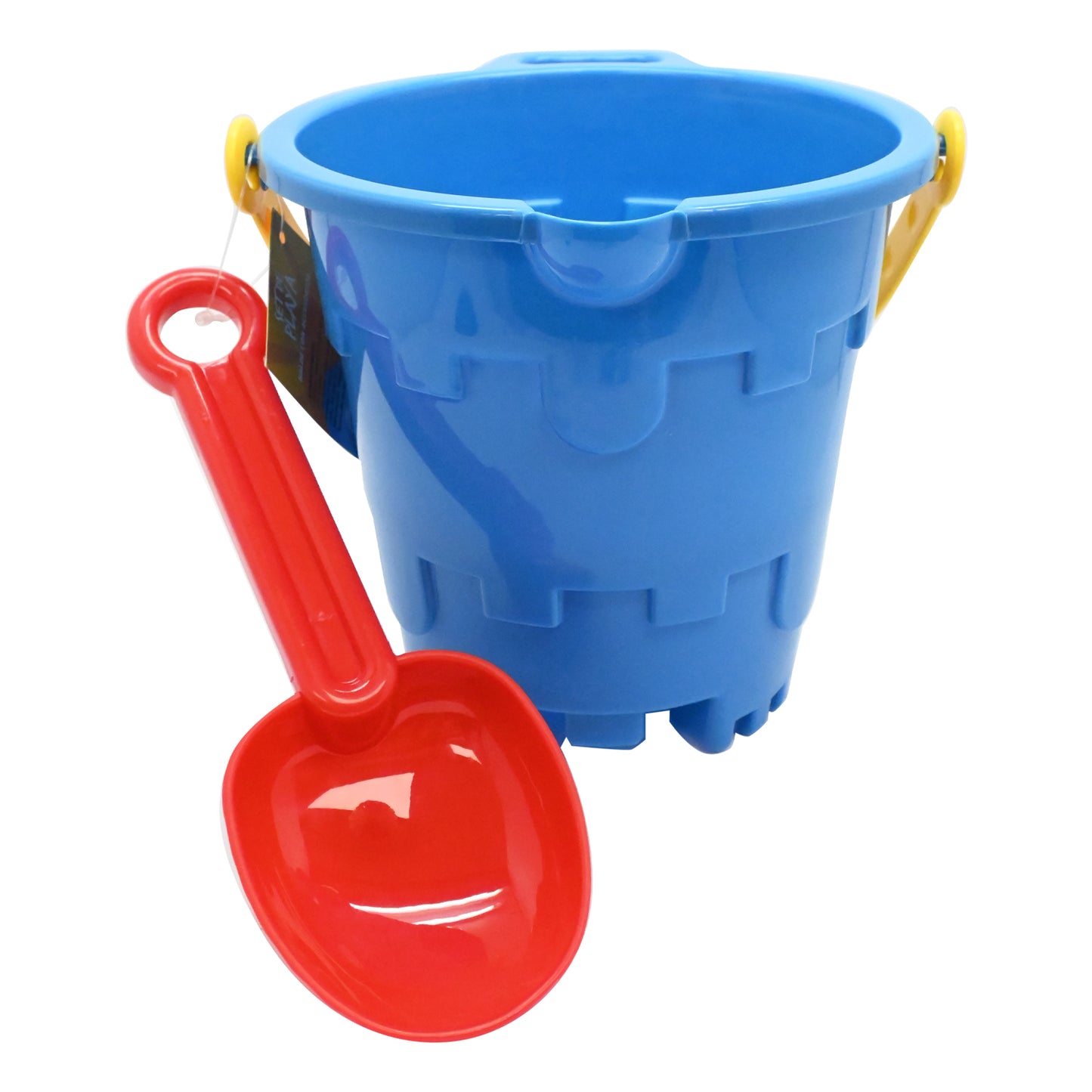 Balde Playa Castillo con Pala 18x18 Cm | Pronobel